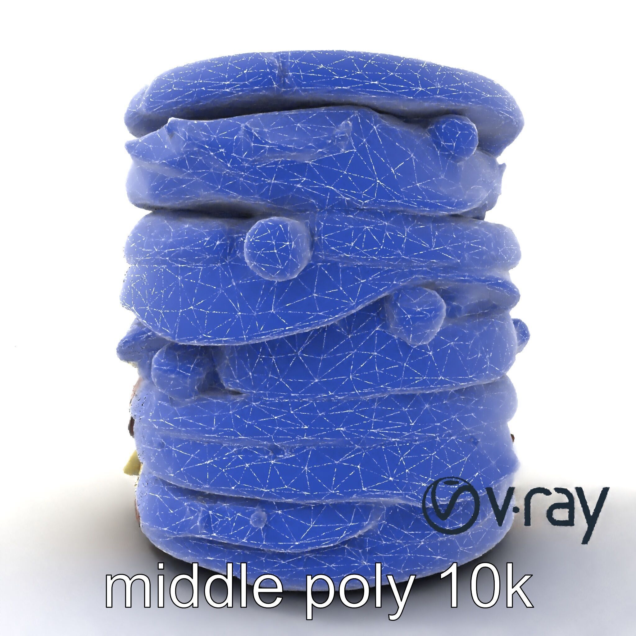 Ice Cream Sandwich Model Pack with Detailed Textures Low-poly 3D model_25