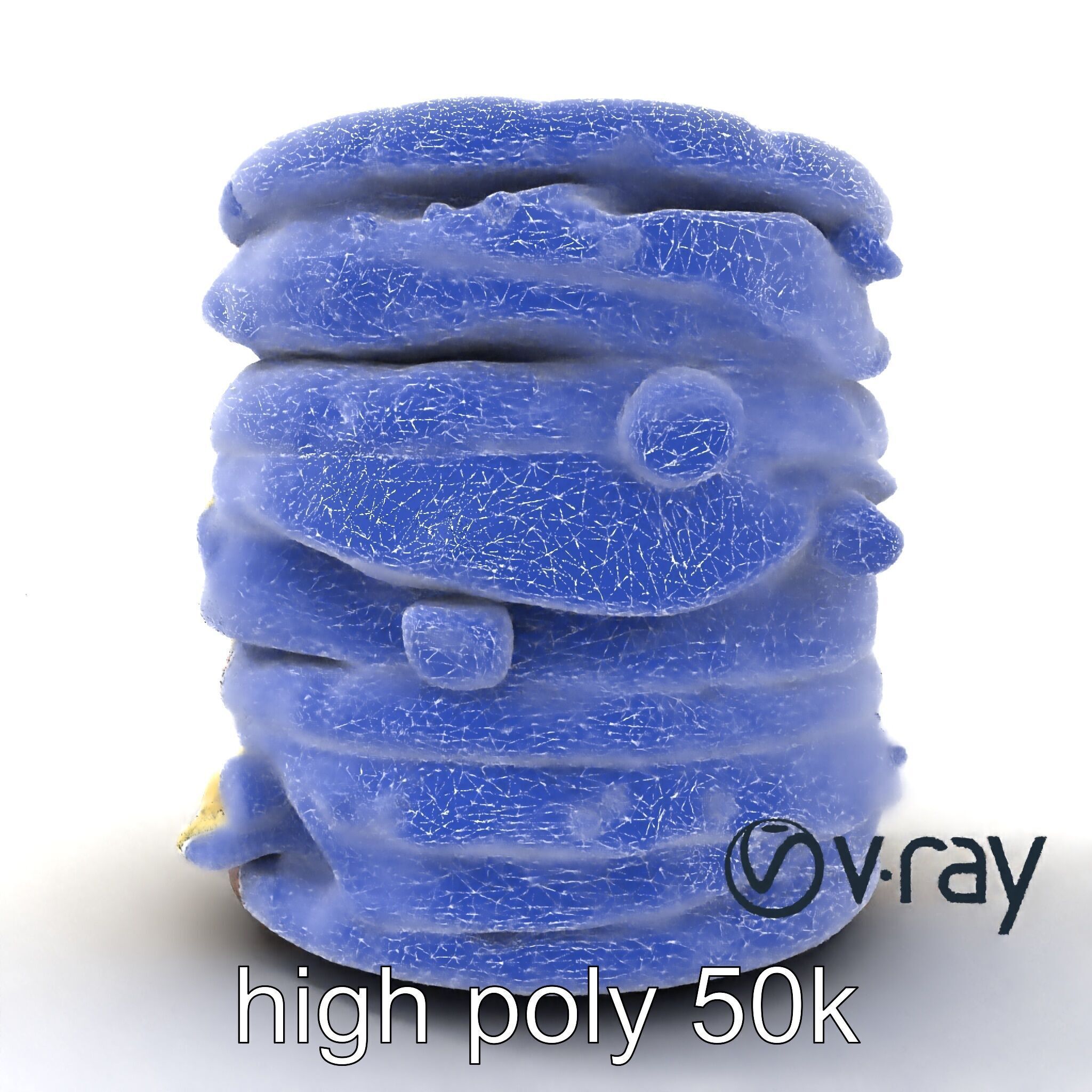 Ice Cream Sandwich Model Pack with Detailed Textures Low-poly 3D model_12