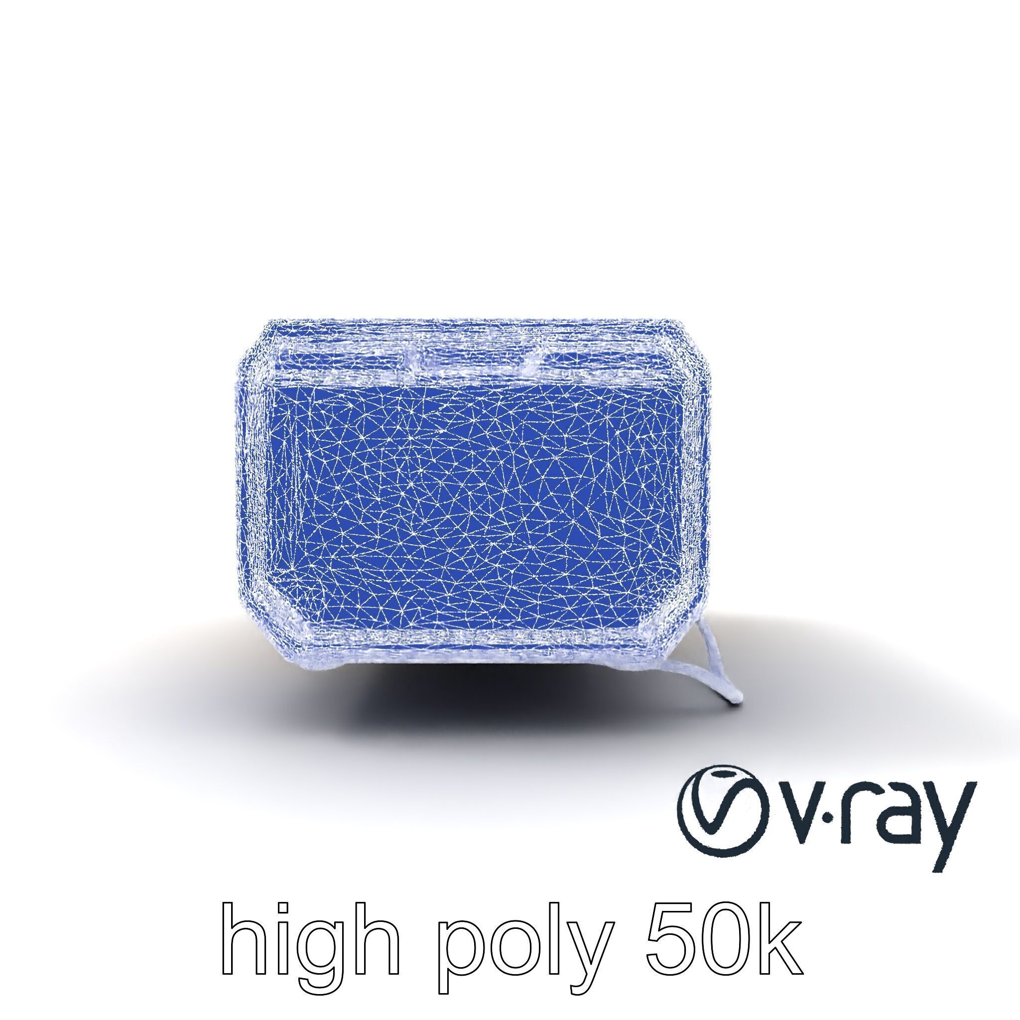 Futuristic Storage Box Sleek Design model pack Low-poly 3D model_28