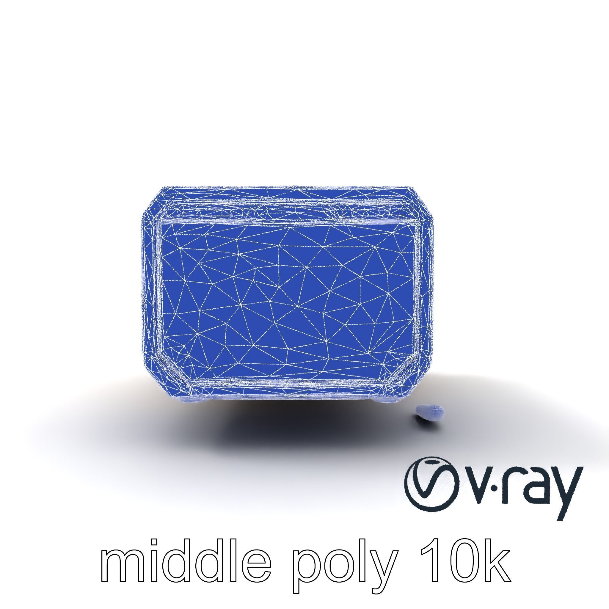 Futuristic Storage Box Sleek Design model pack Low-poly 3D model_30