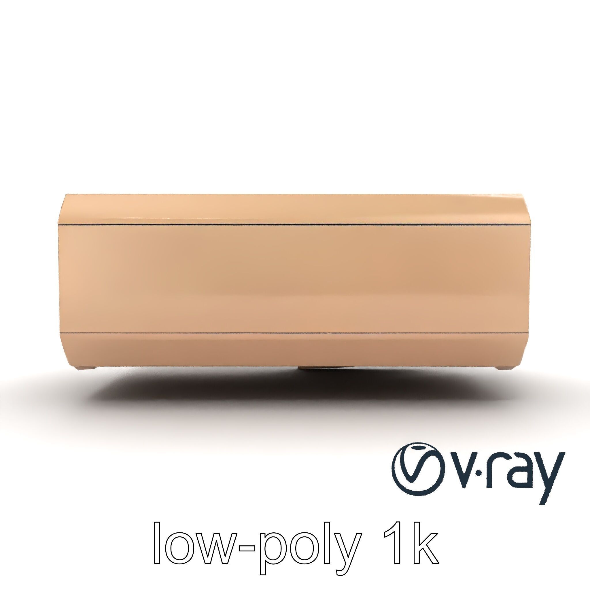 Futuristic Storage Box Sleek Design model pack Low-poly 3D model_19