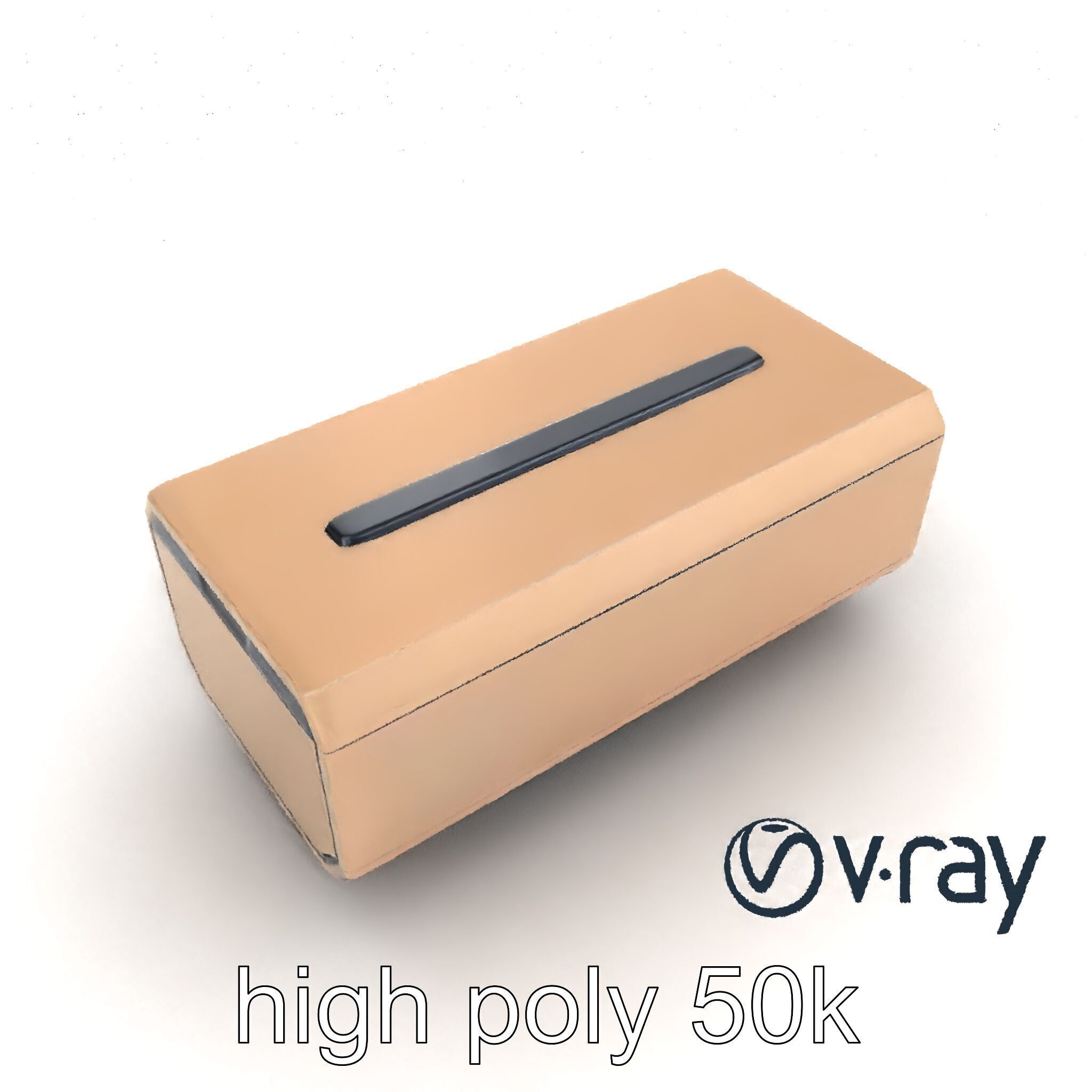 Futuristic Storage Box Sleek Design model pack Low-poly 3D model_17