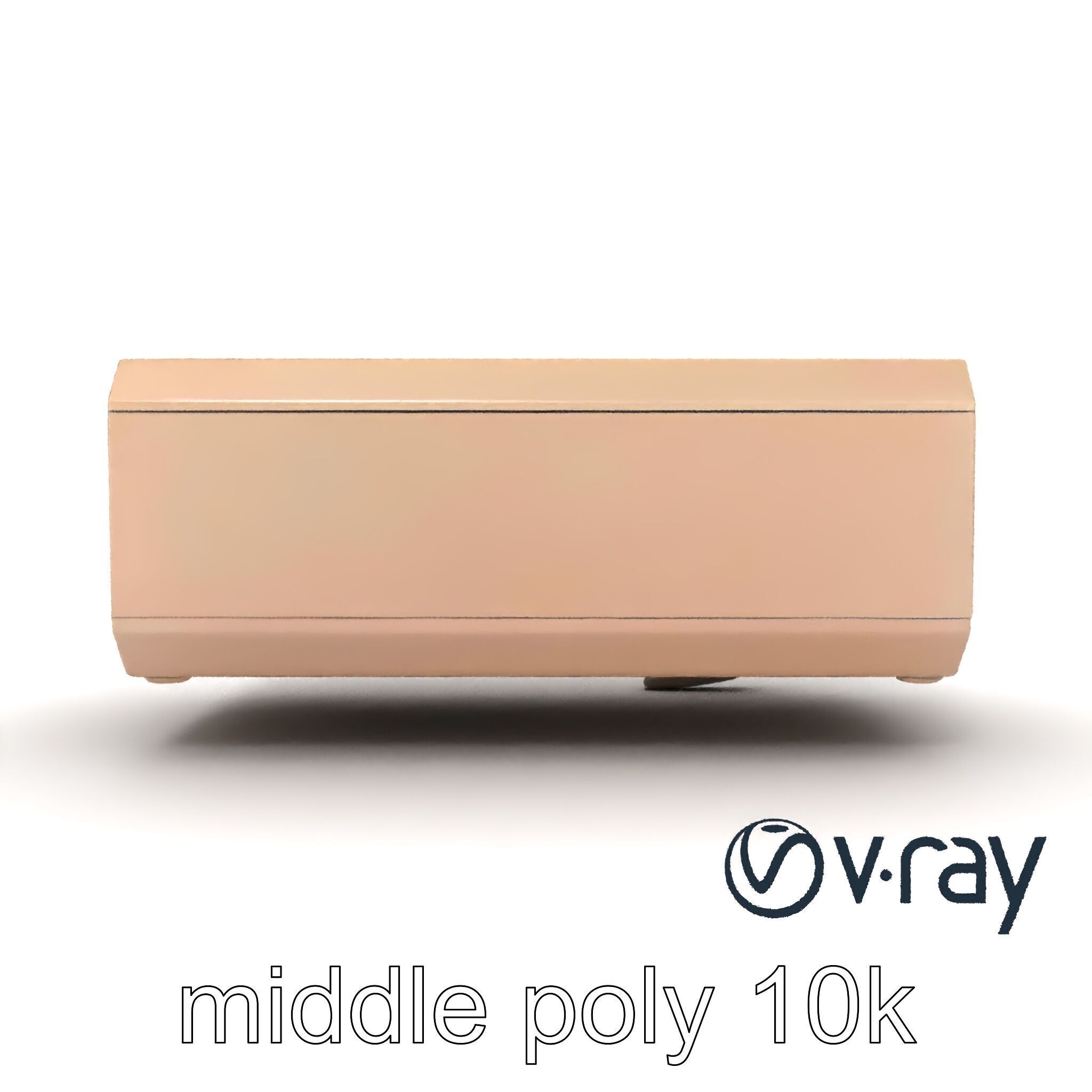 Futuristic Storage Box Sleek Design model pack Low-poly 3D model_15