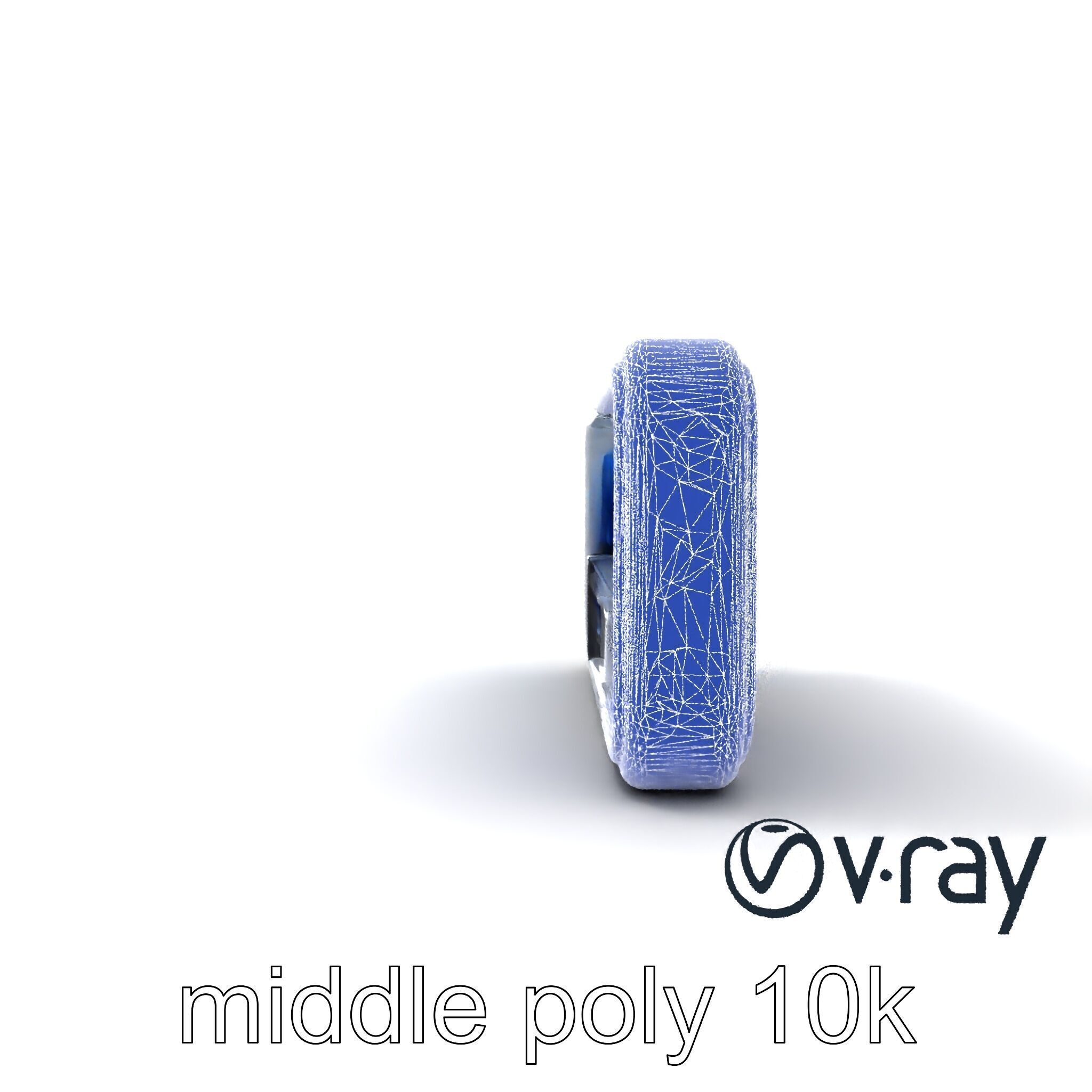 Futuristic Wall Module with Panoramic Displays model pack Low-poly 3D model_16