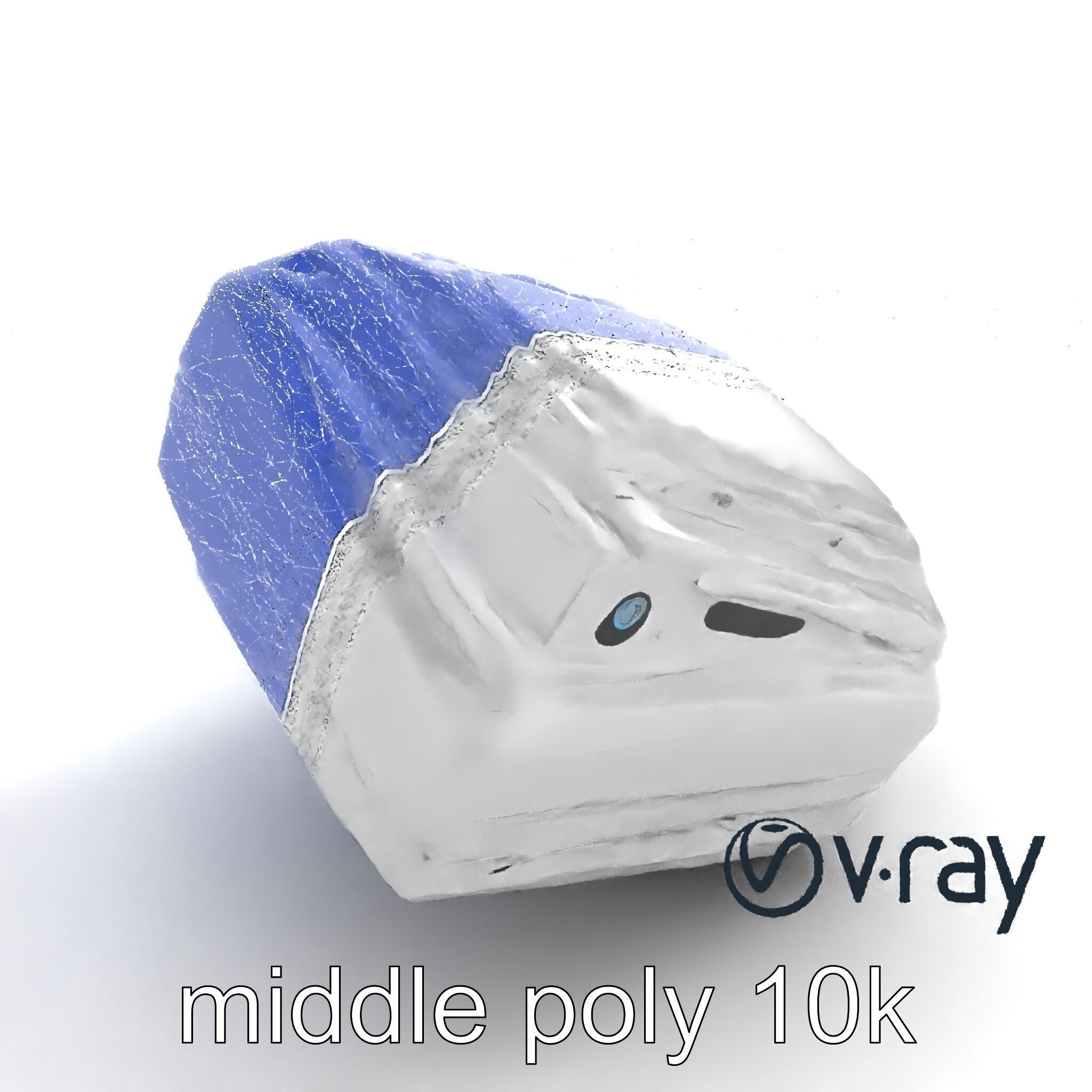 Futuristic Modular Ceiling Detail model pack Low-poly 3D model_29