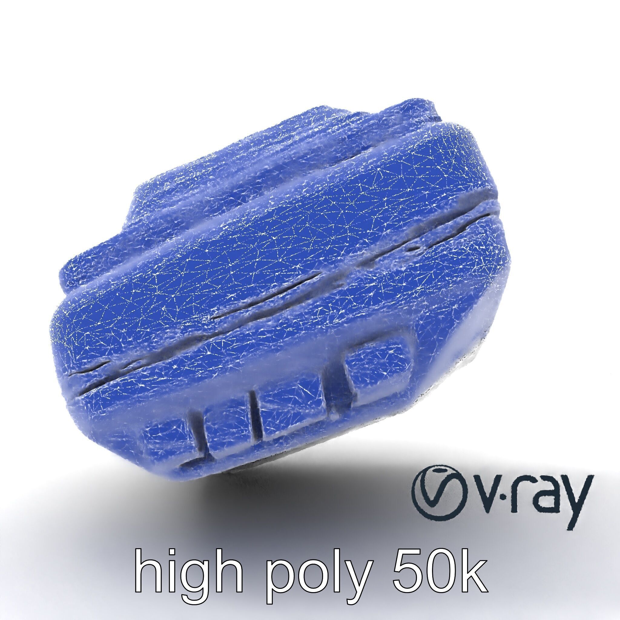 Futuristic Modular Ceiling Detail model pack Low-poly 3D model_30