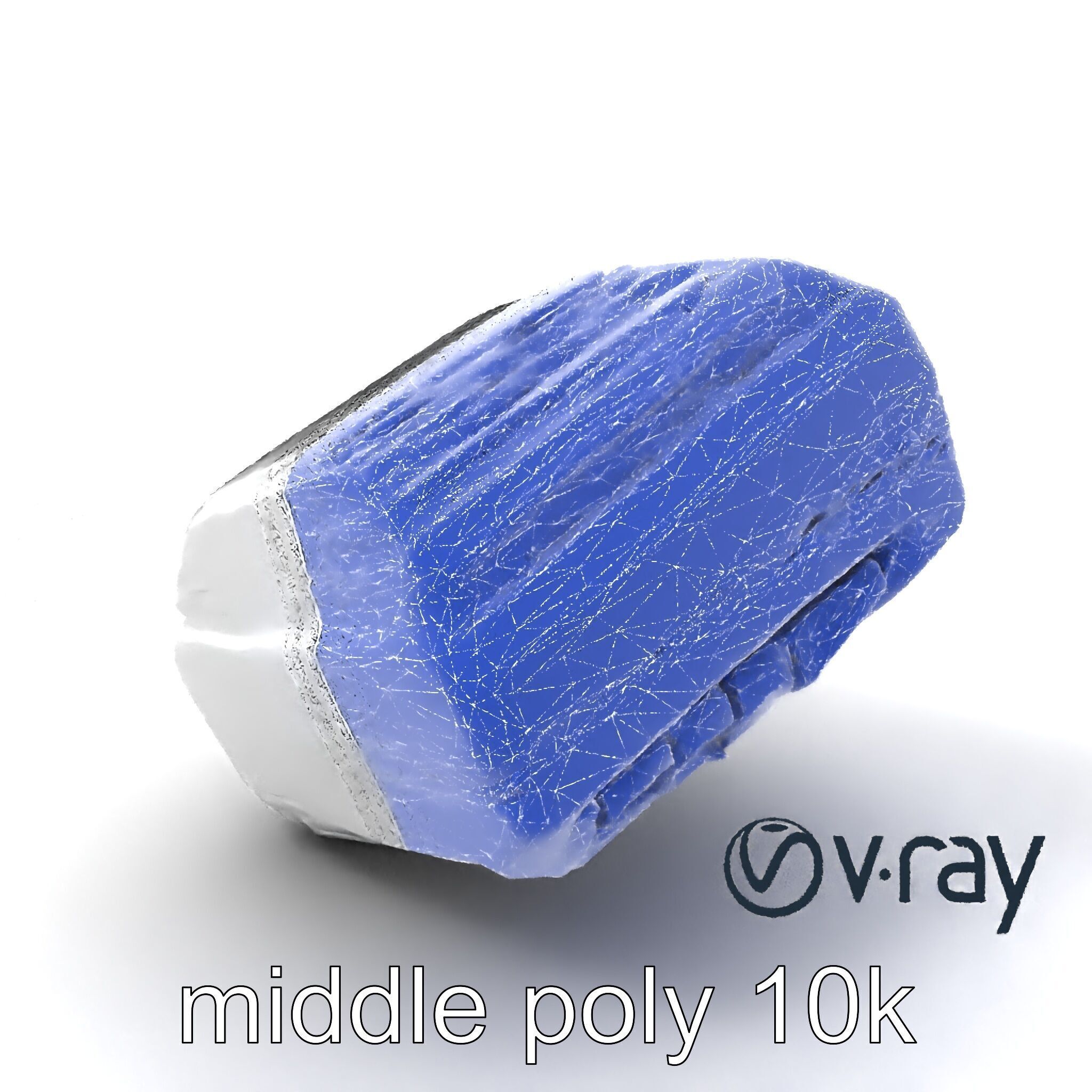 Futuristic Modular Ceiling Detail model pack Low-poly 3D model_6