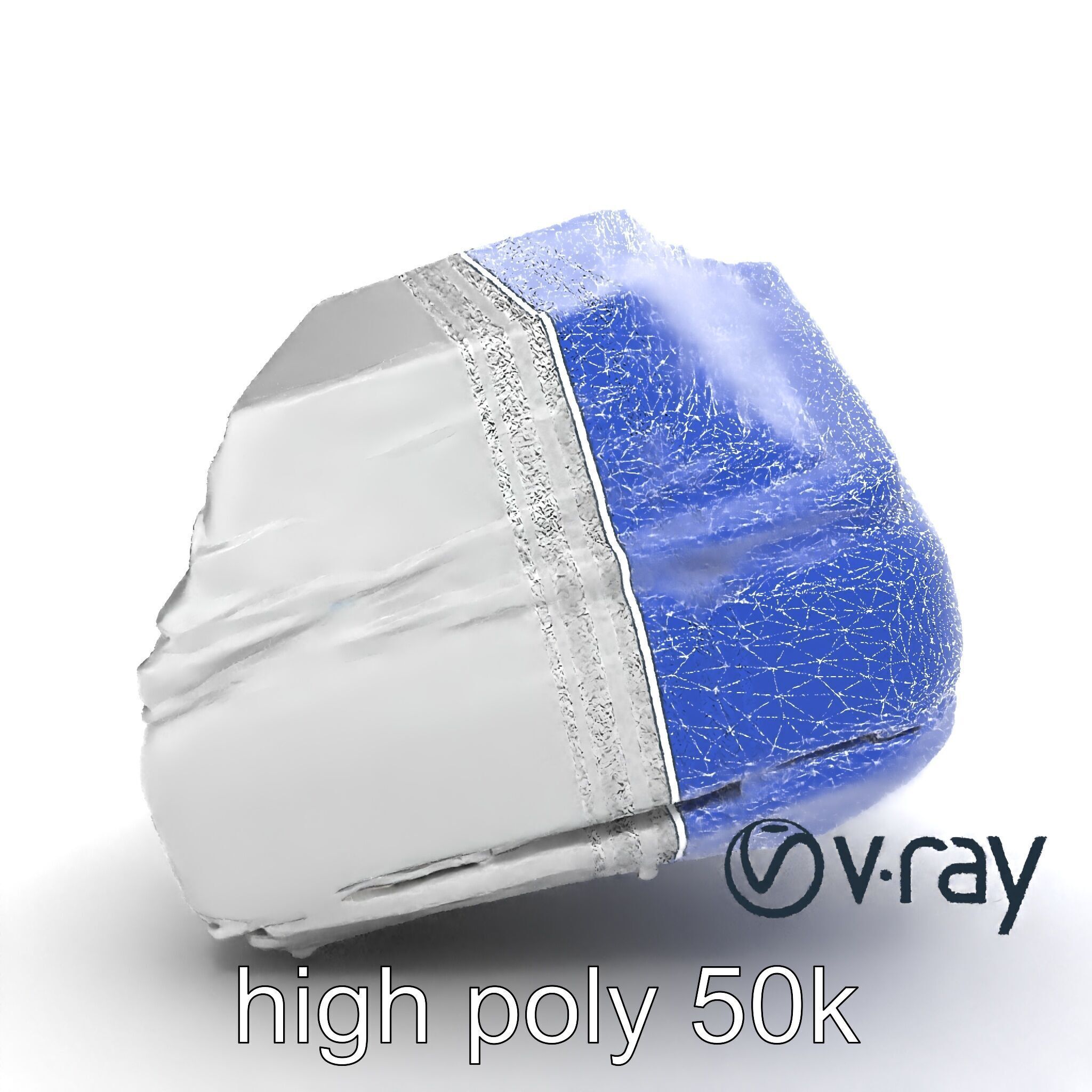 Futuristic Modular Ceiling Detail model pack Low-poly 3D model_20