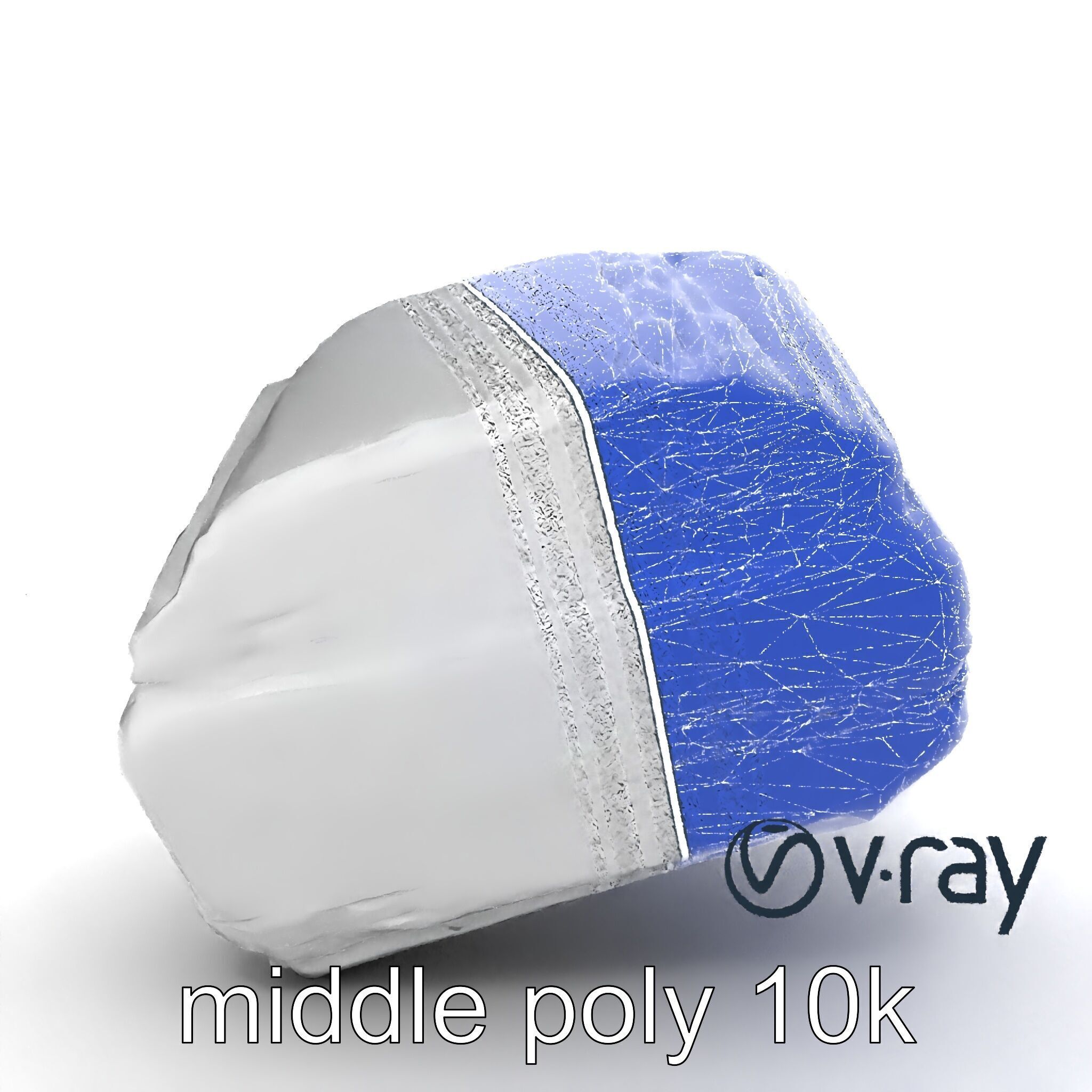 Futuristic Modular Ceiling Detail model pack Low-poly 3D model_31