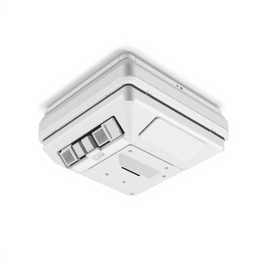 Futuristic Modular Ceiling Detail model pack Low-poly 3D model_4