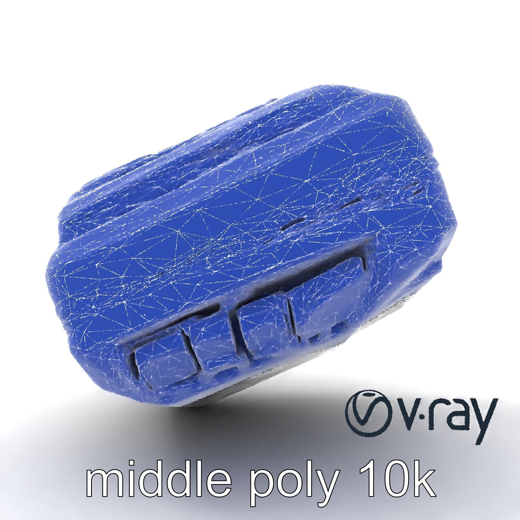 Futuristic Modular Ceiling Detail model pack Low-poly 3D model_32