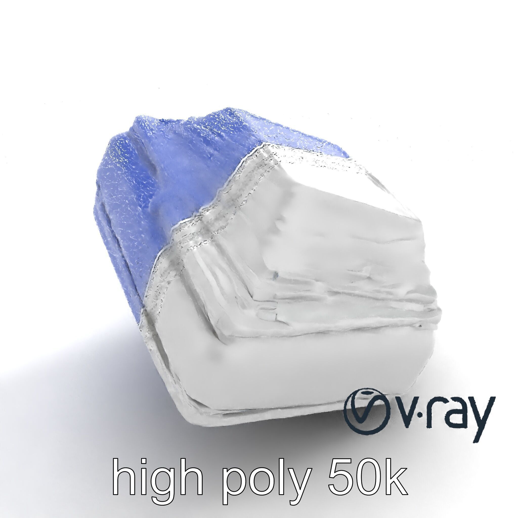 Futuristic Modular Ceiling Detail model pack Low-poly 3D model_17