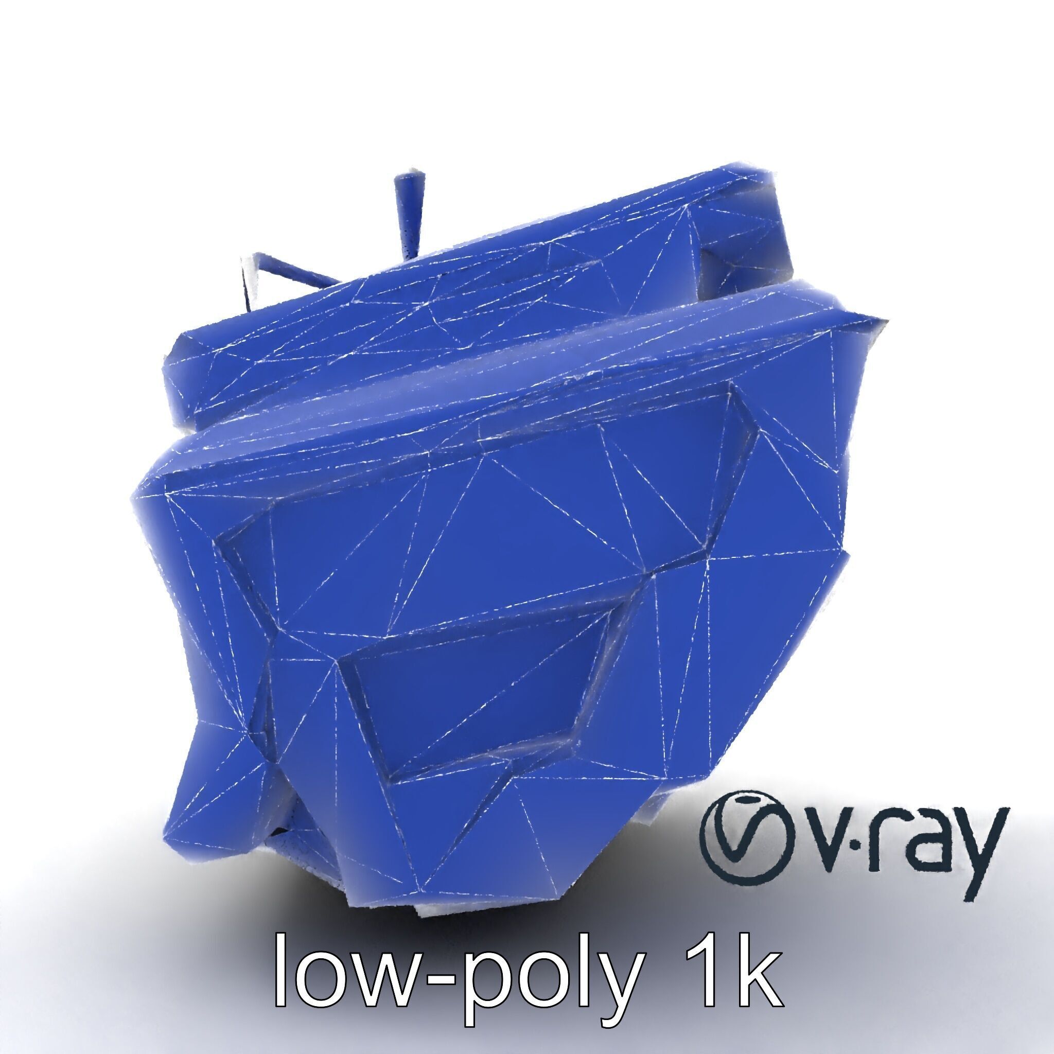 Futuristic Modular Ceiling Detail model pack Low-poly 3D model_18