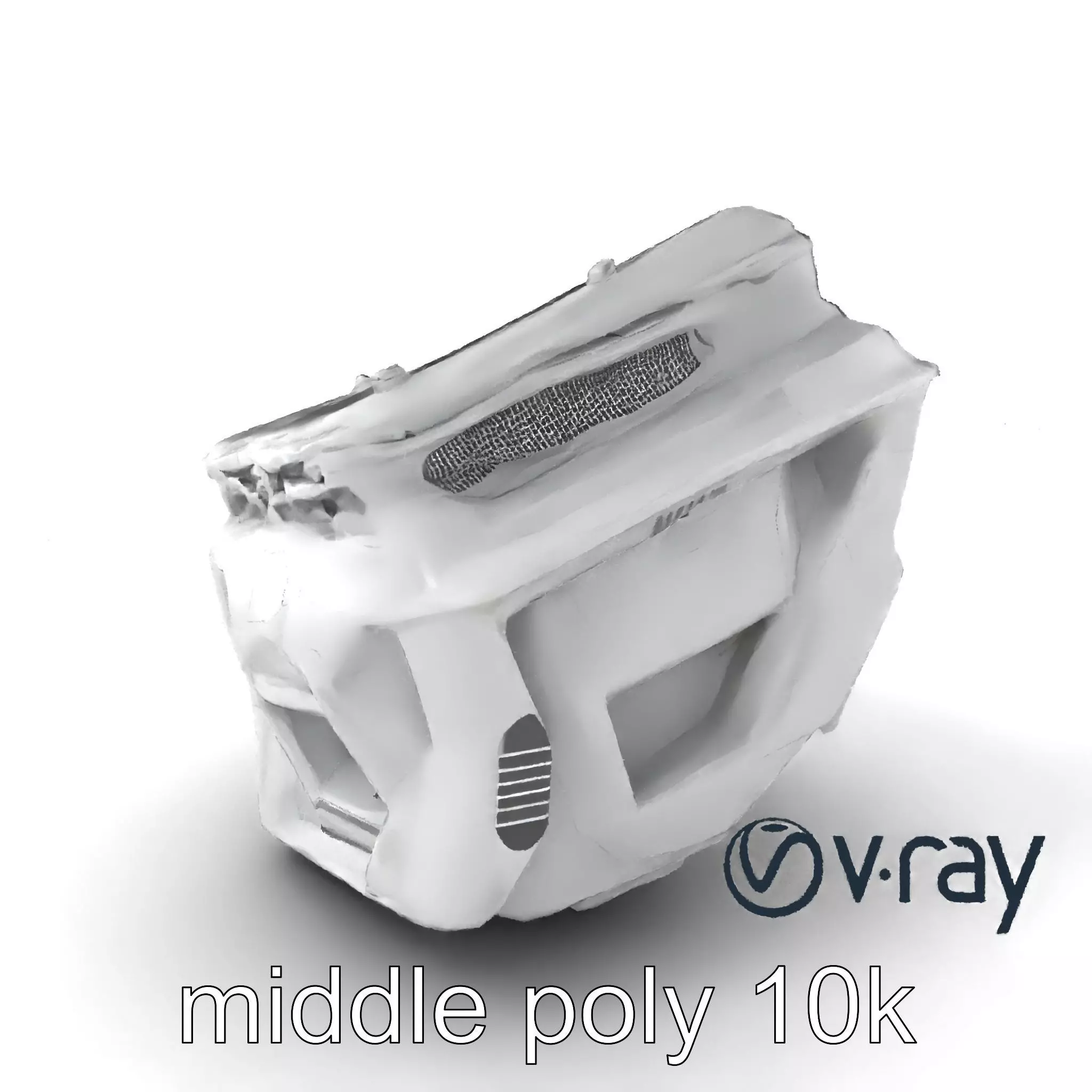 Futuristic Modular Ceiling Detail model pack Low-poly 3D model_0