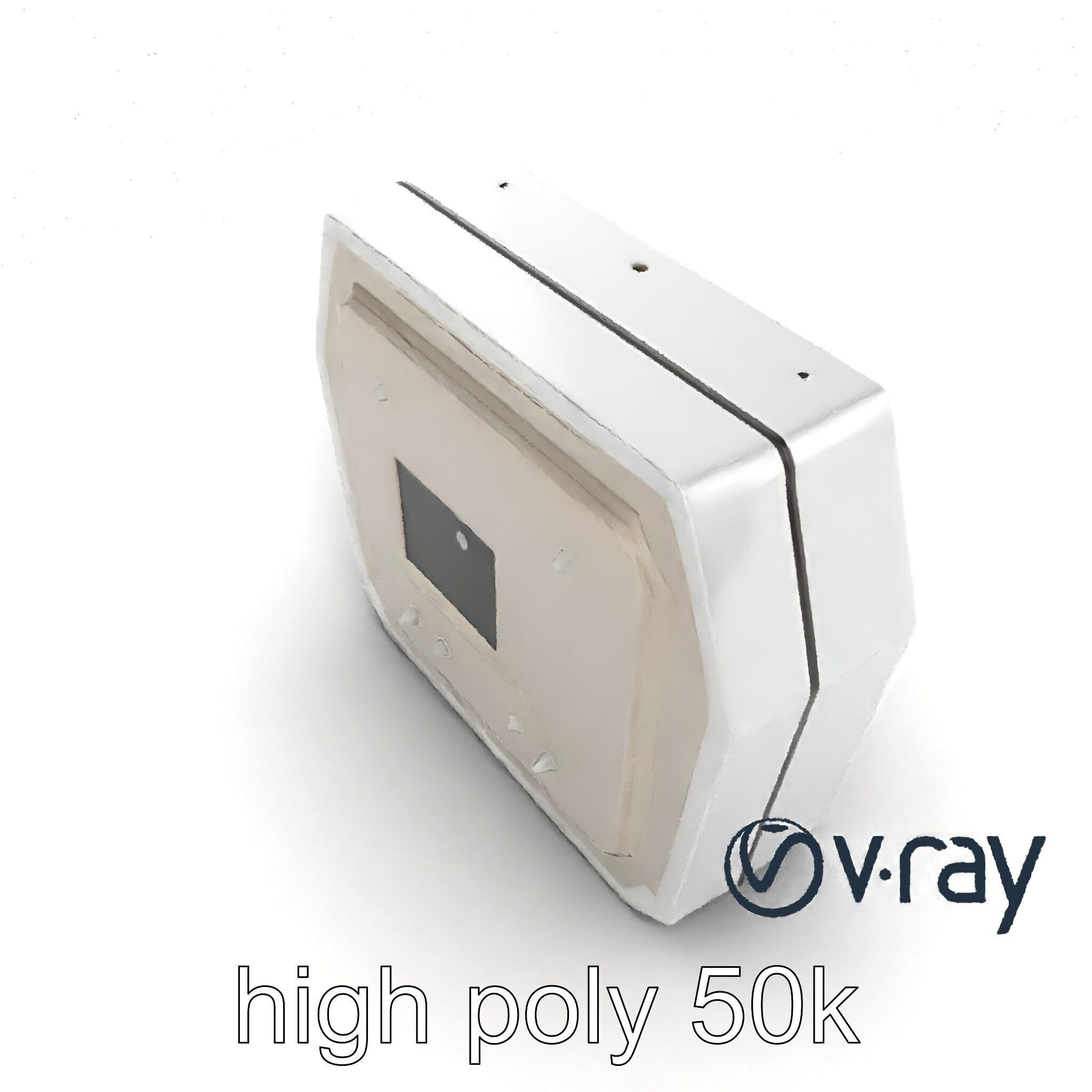 Futuristic Modular Ceiling Panel model pack Low-poly 3D model_18