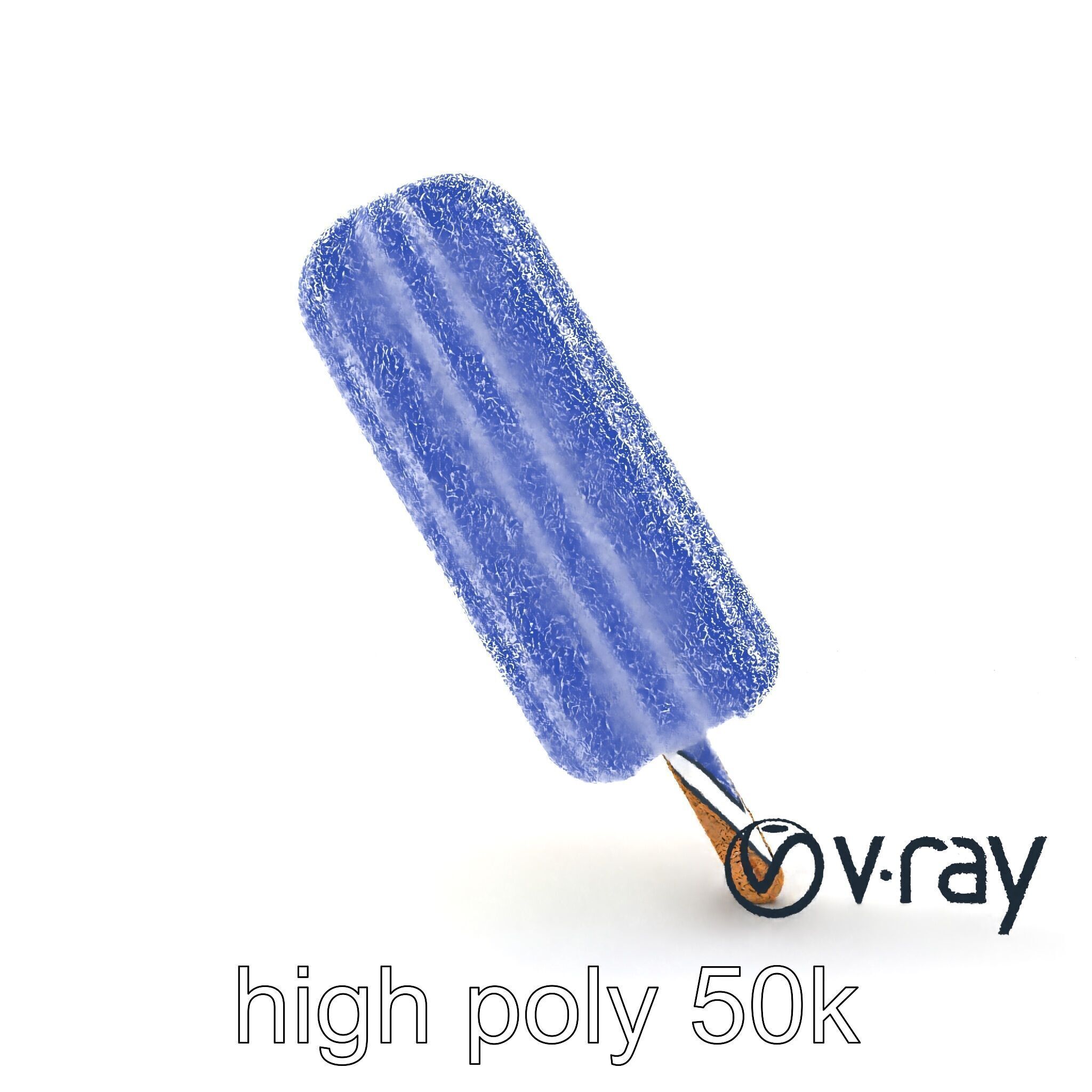 Layered Flavor Popsicle 3D Model Pack Low-poly 3D model_26
