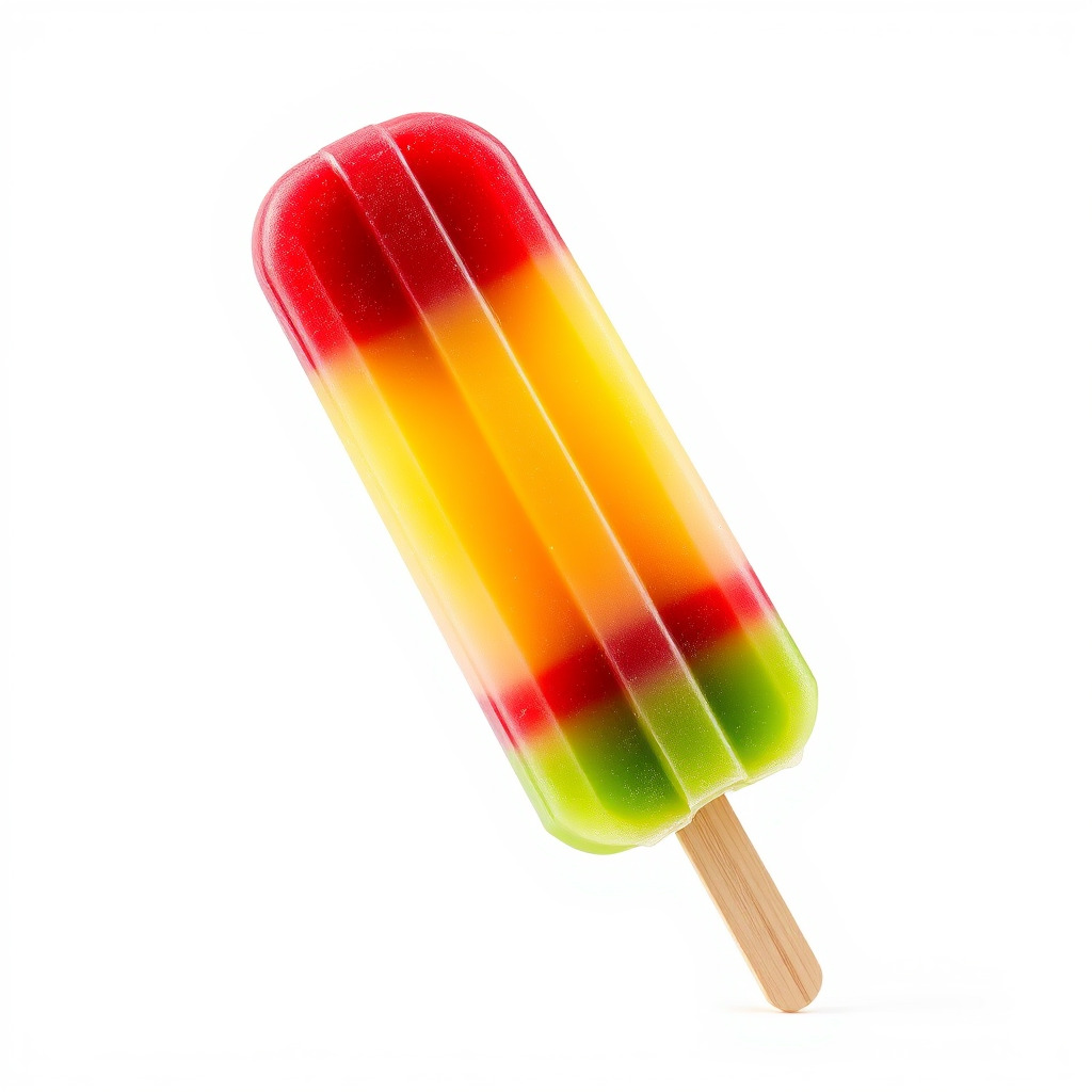 Layered Flavor Popsicle 3D Model Pack Low-poly 3D model_3
