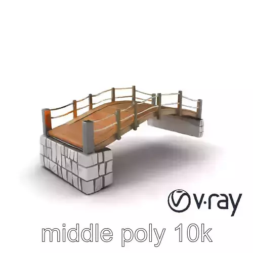 Historical Replica Footbridge Model Pack