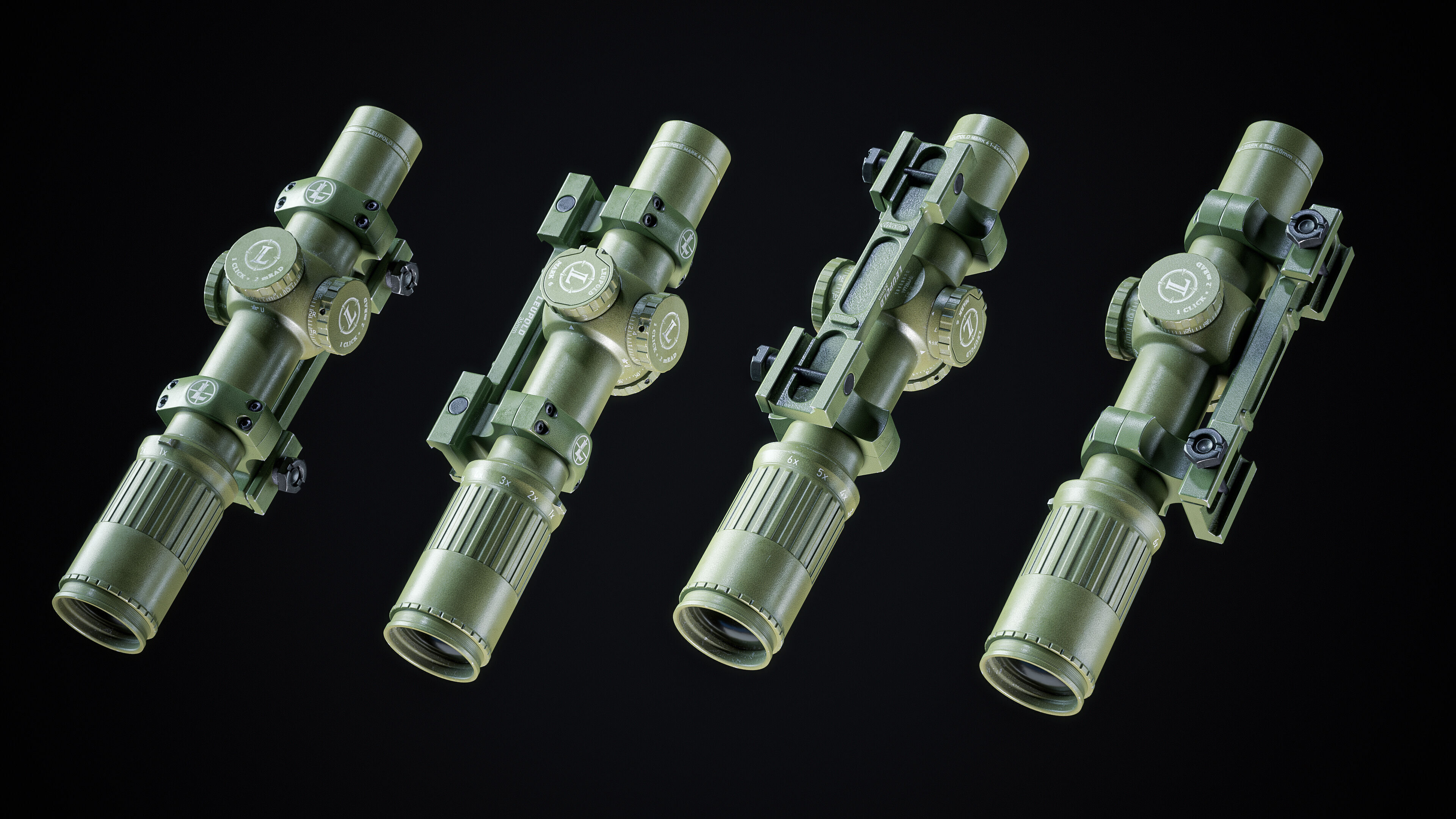 Leupold Mark-6 Scope Low-poly 3D model_11