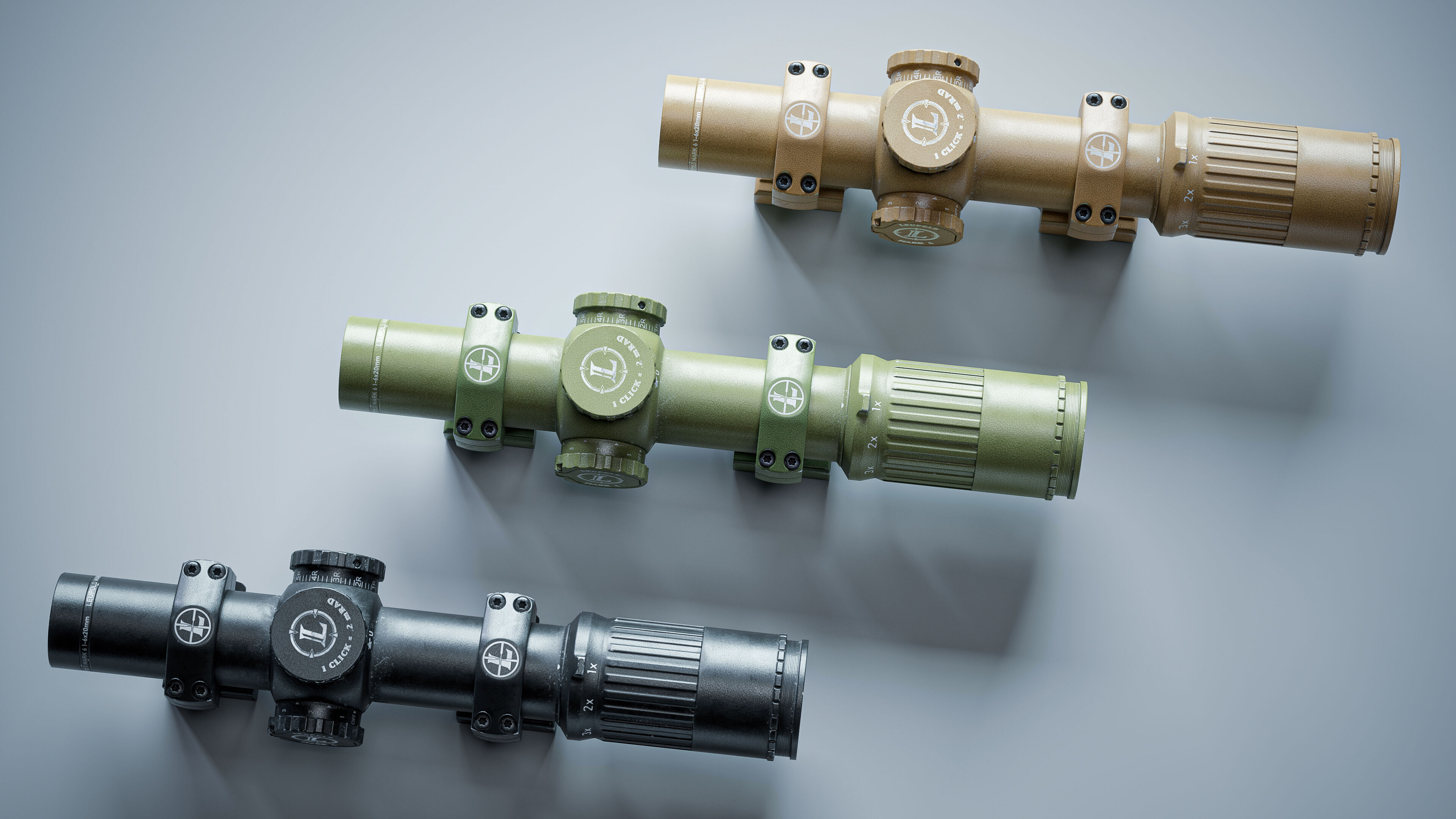 Leupold Mark-6 Scope Low-poly 3D model_8