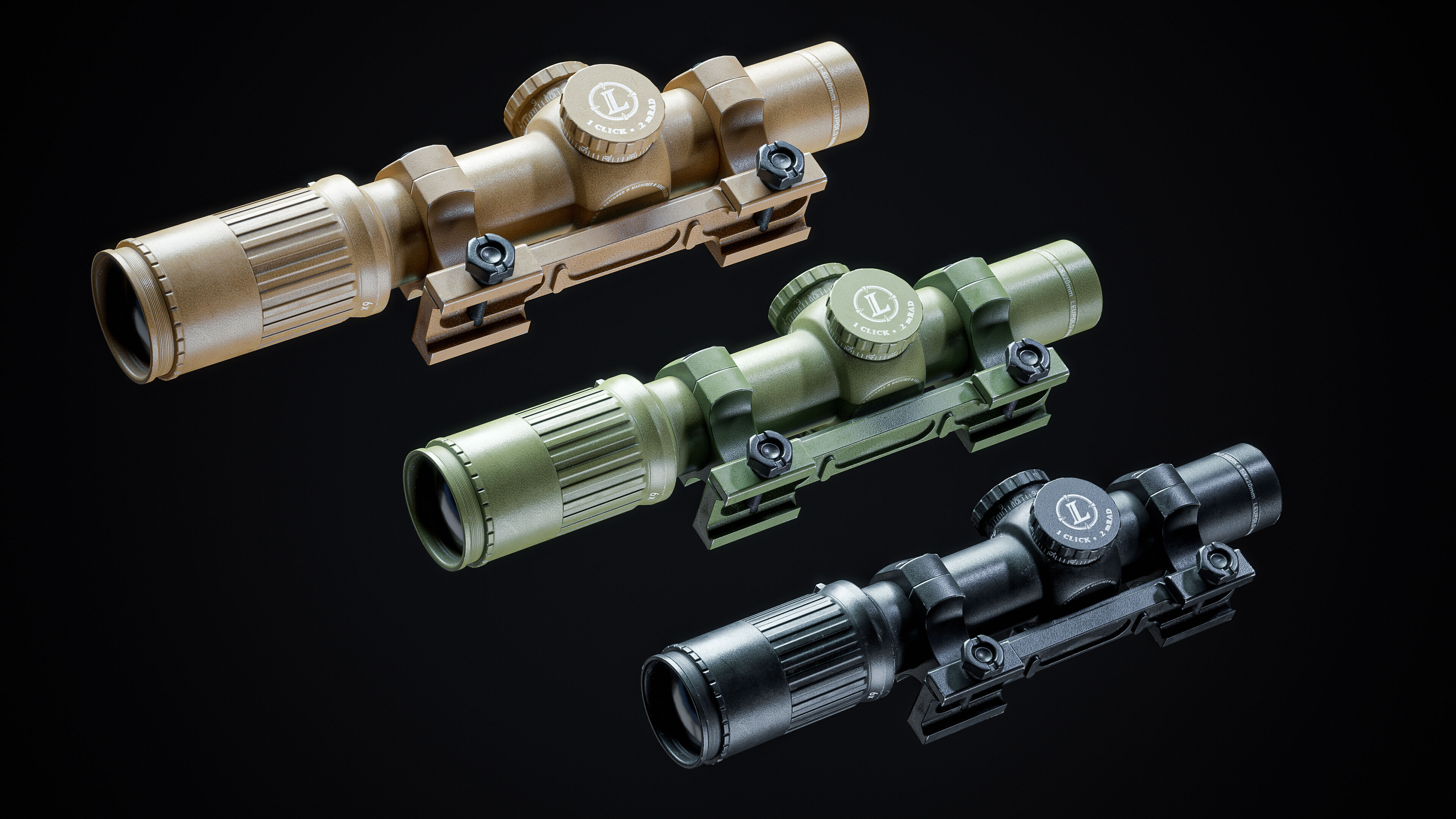 Leupold Mark-6 Scope Low-poly 3D model_14