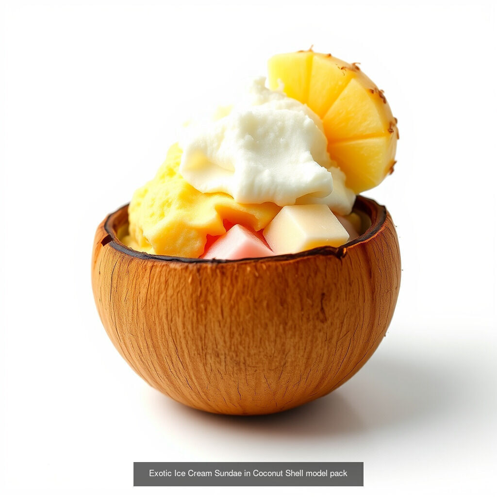 Artisan Ice Cream Delights 3D Model Collection_23