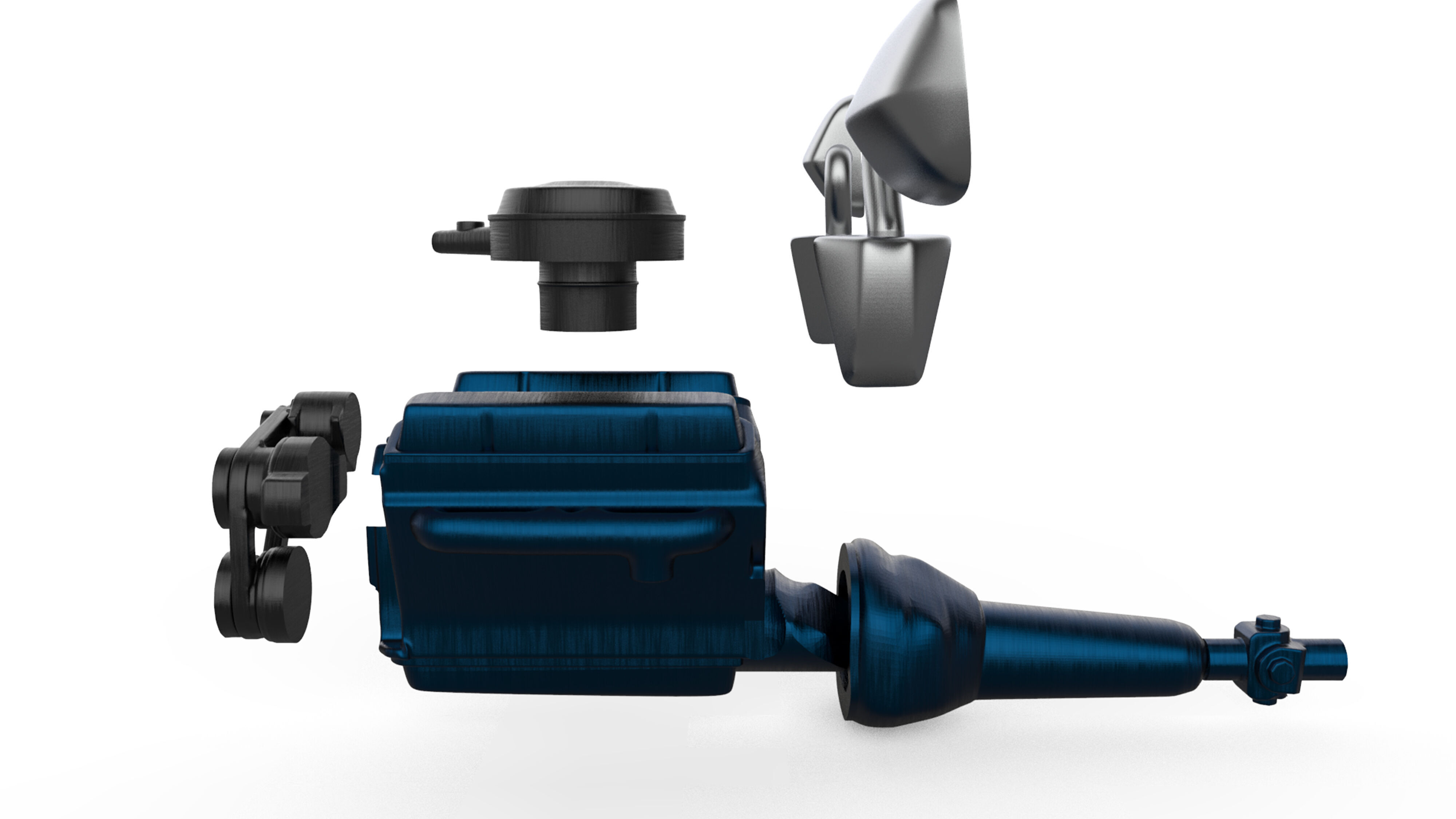 Free Engine and Mirror for Chevy G10 Van 3D printable STL model free 3D ...
