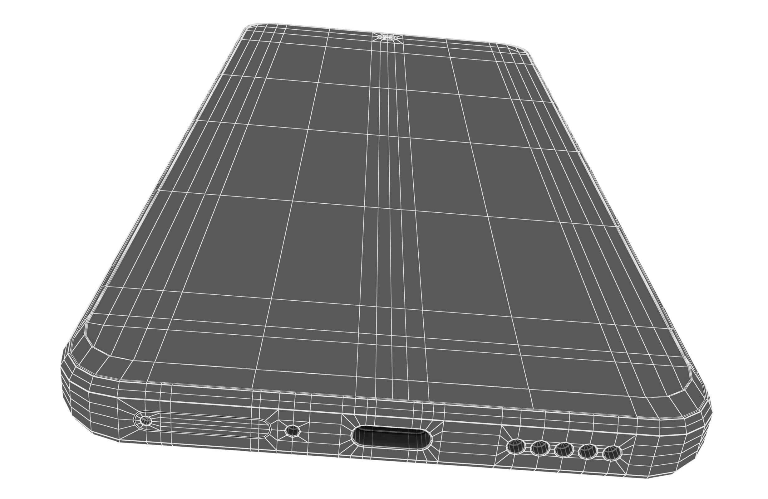 Huawei Nova 13i Blue And White 3D model_23