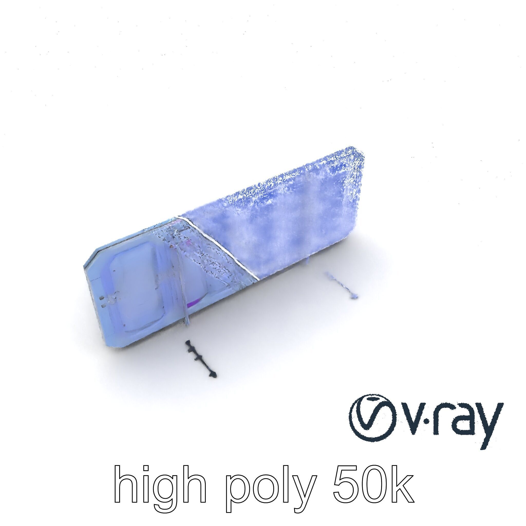 Intergalactic Lab Wall Structure Model Pack with Holographic ... Low-poly 3D model_29