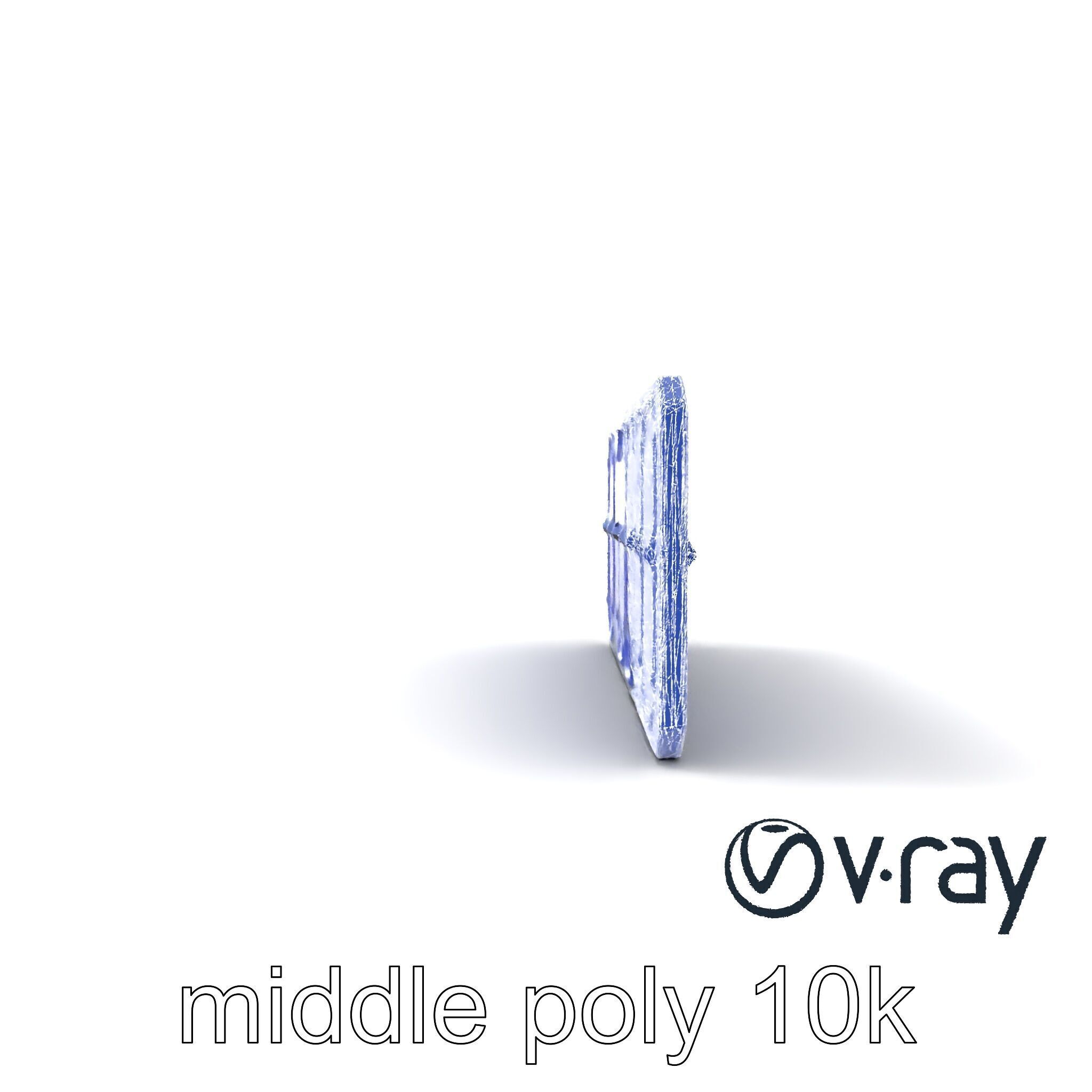 Intergalactic Lab Wall Structure Model Pack with Holographic ... Low-poly 3D model_27