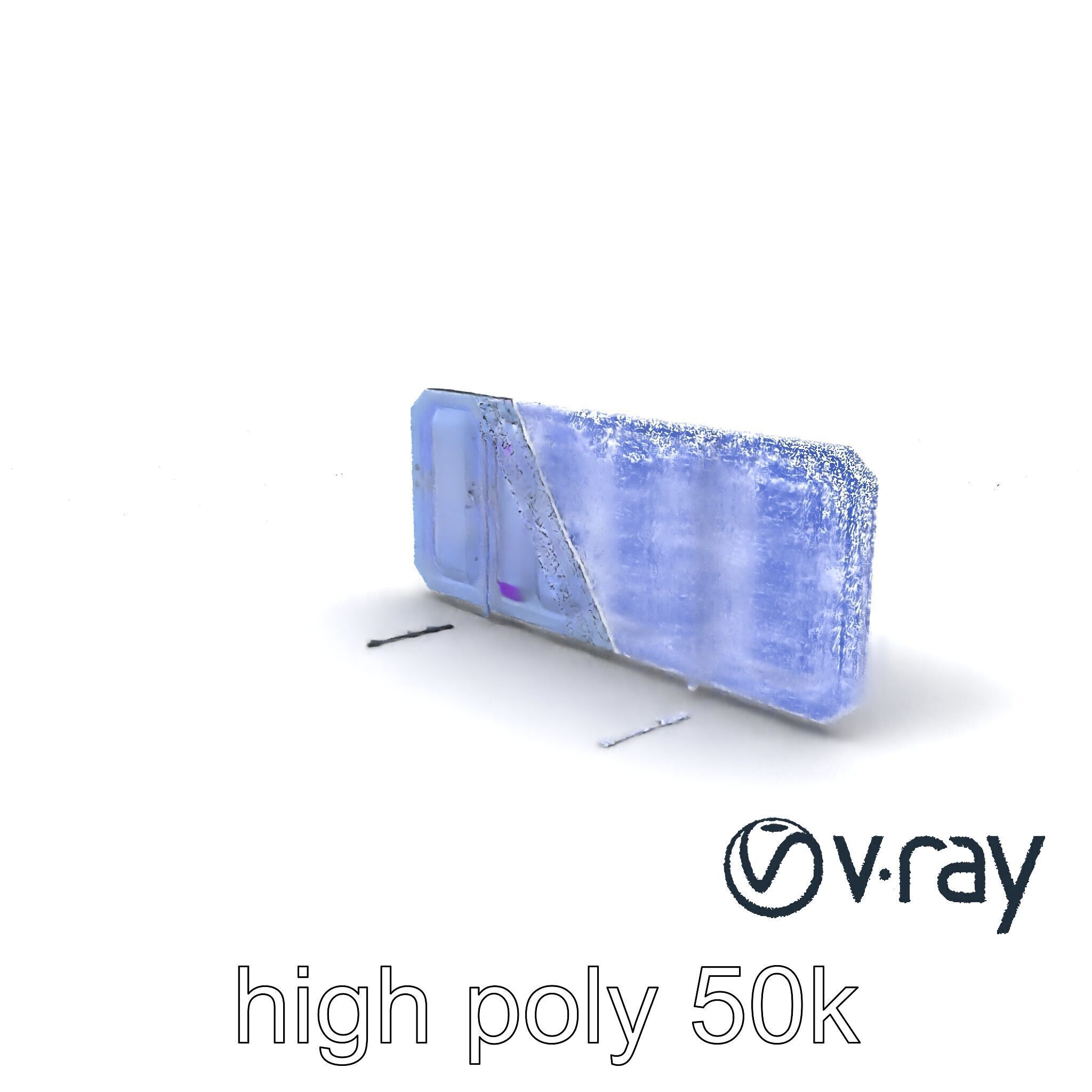 Intergalactic Lab Wall Structure Model Pack with Holographic ... Low-poly 3D model_10