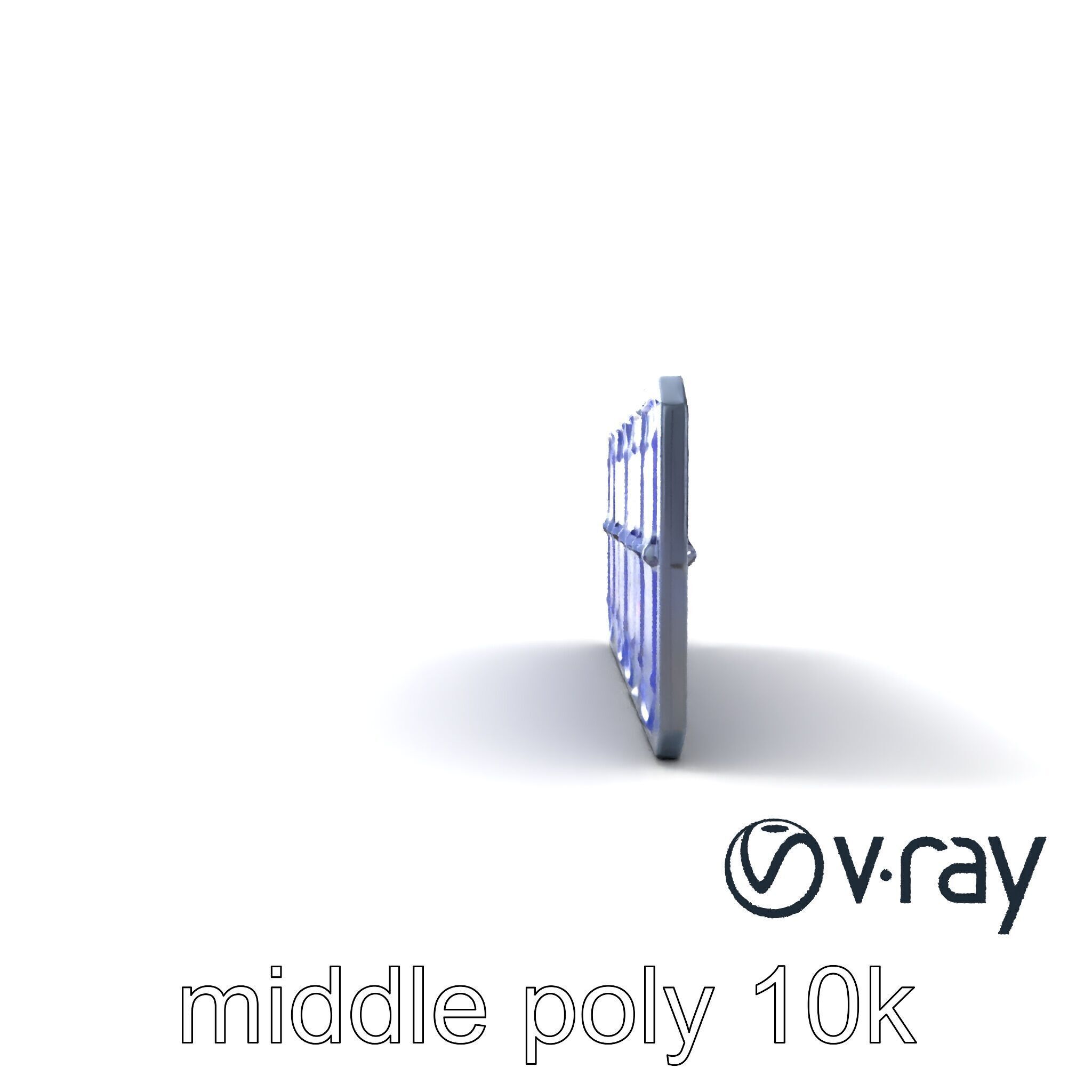 Intergalactic Lab Wall Structure Model Pack with Holographic ... Low-poly 3D model_19