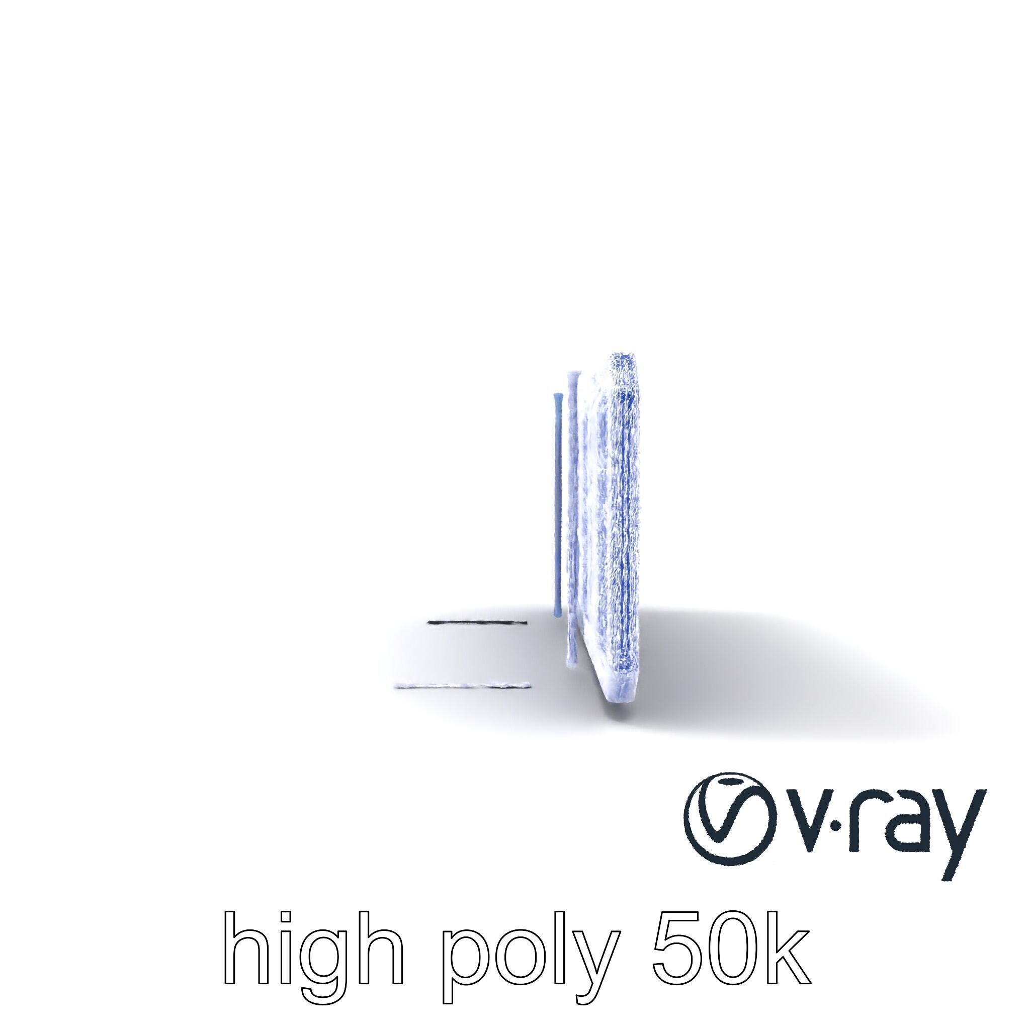 Intergalactic Lab Wall Structure Model Pack with Holographic ... Low-poly 3D model_24