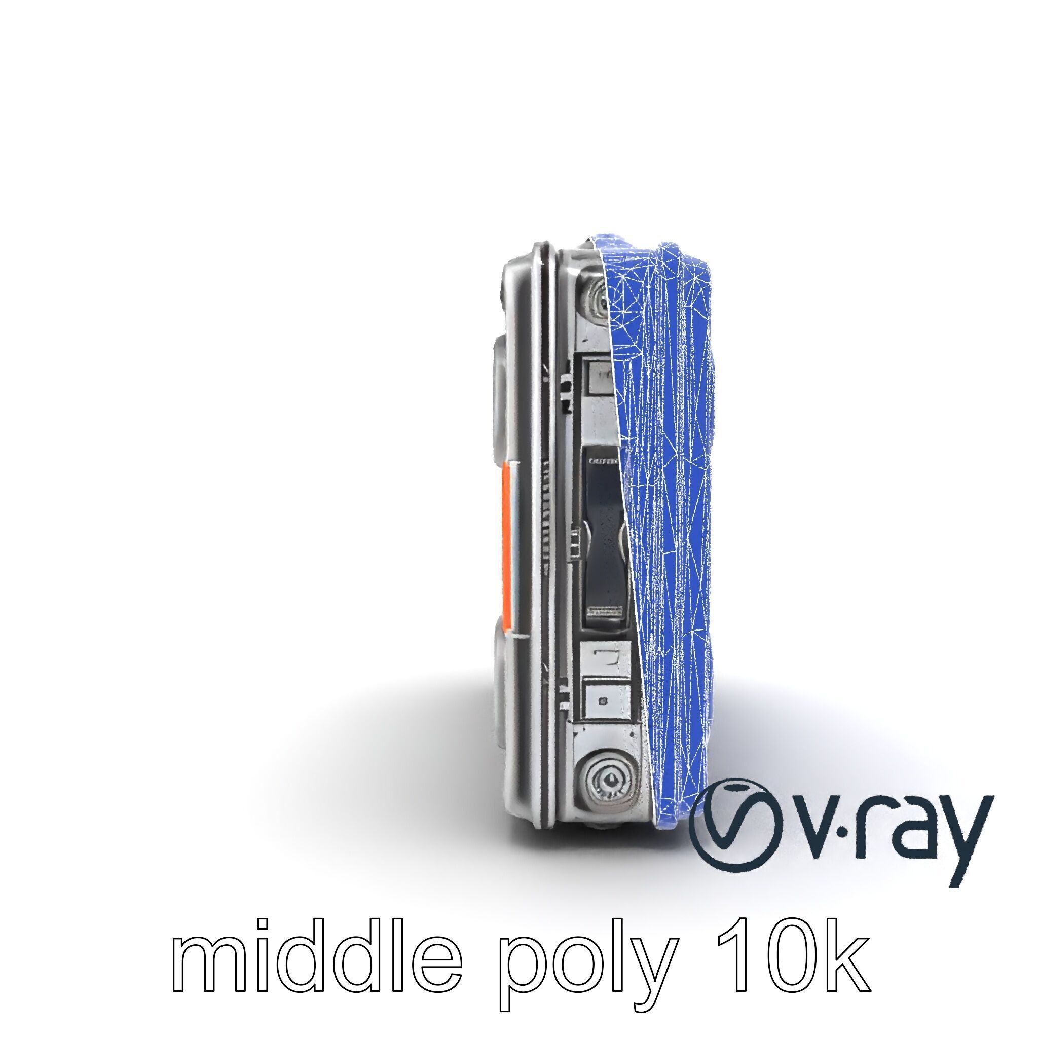 Futuristic Space Station Wall Module model pack Low-poly 3D model_19