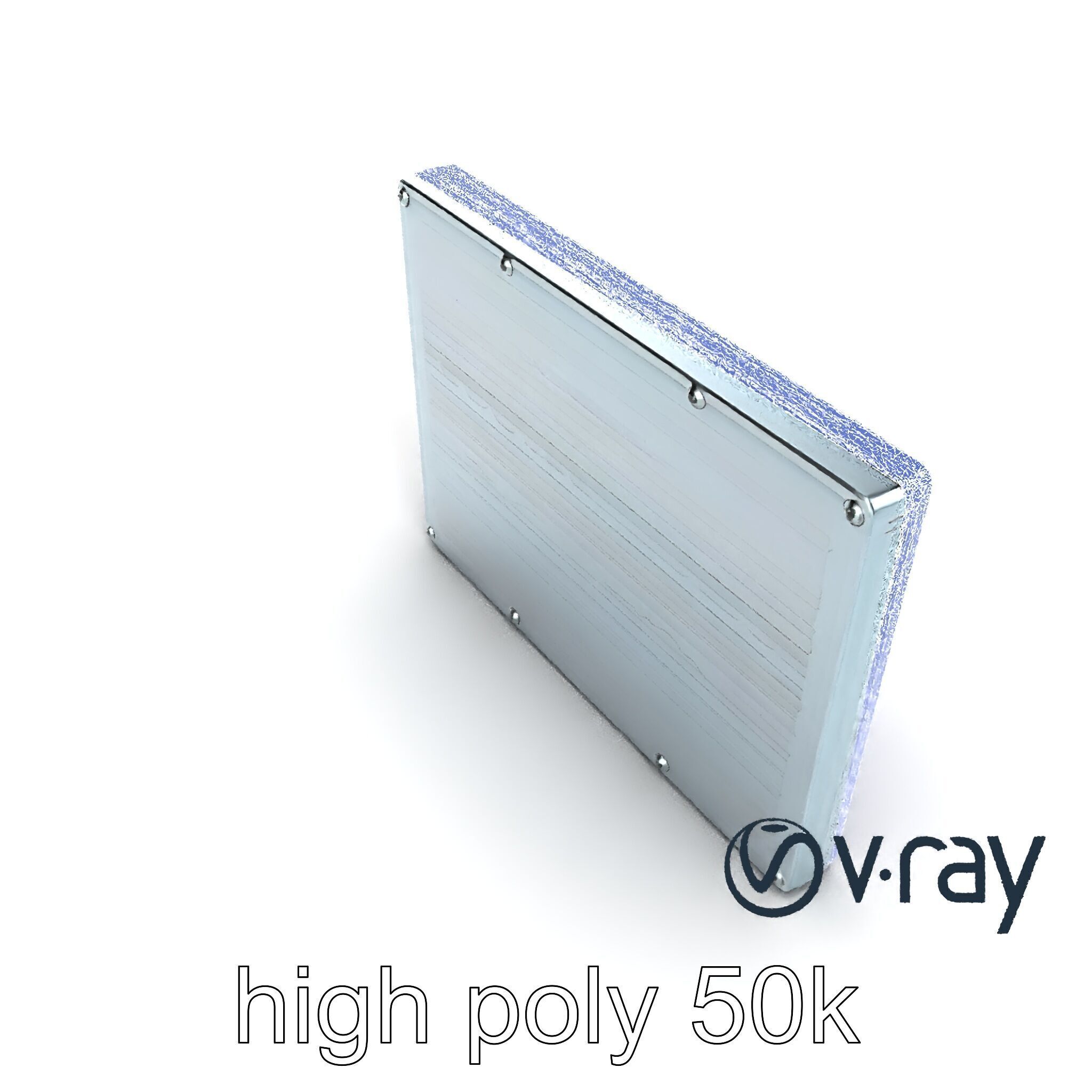 AI-Assisted Medical Wall Panel model pack Low-poly 3D model_22