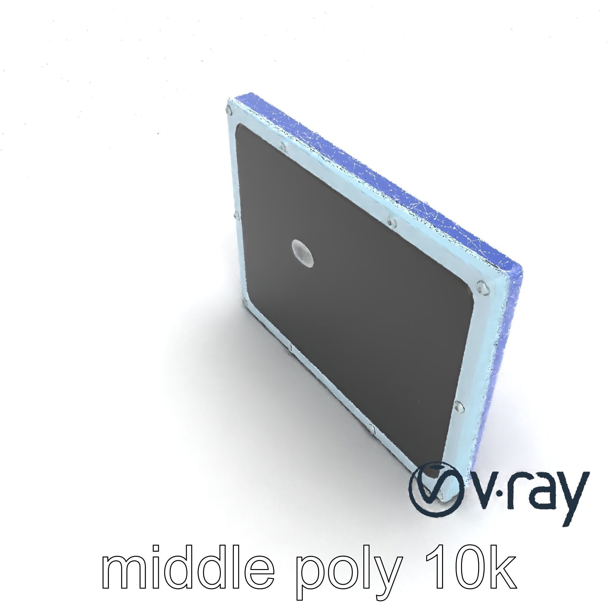 AI-Assisted Medical Wall Panel model pack Low-poly 3D model_25