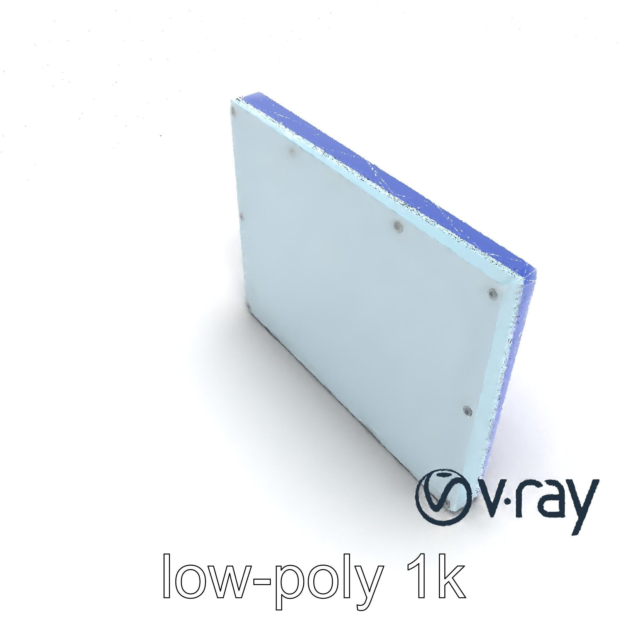 AI-Assisted Medical Wall Panel model pack Low-poly 3D model_21