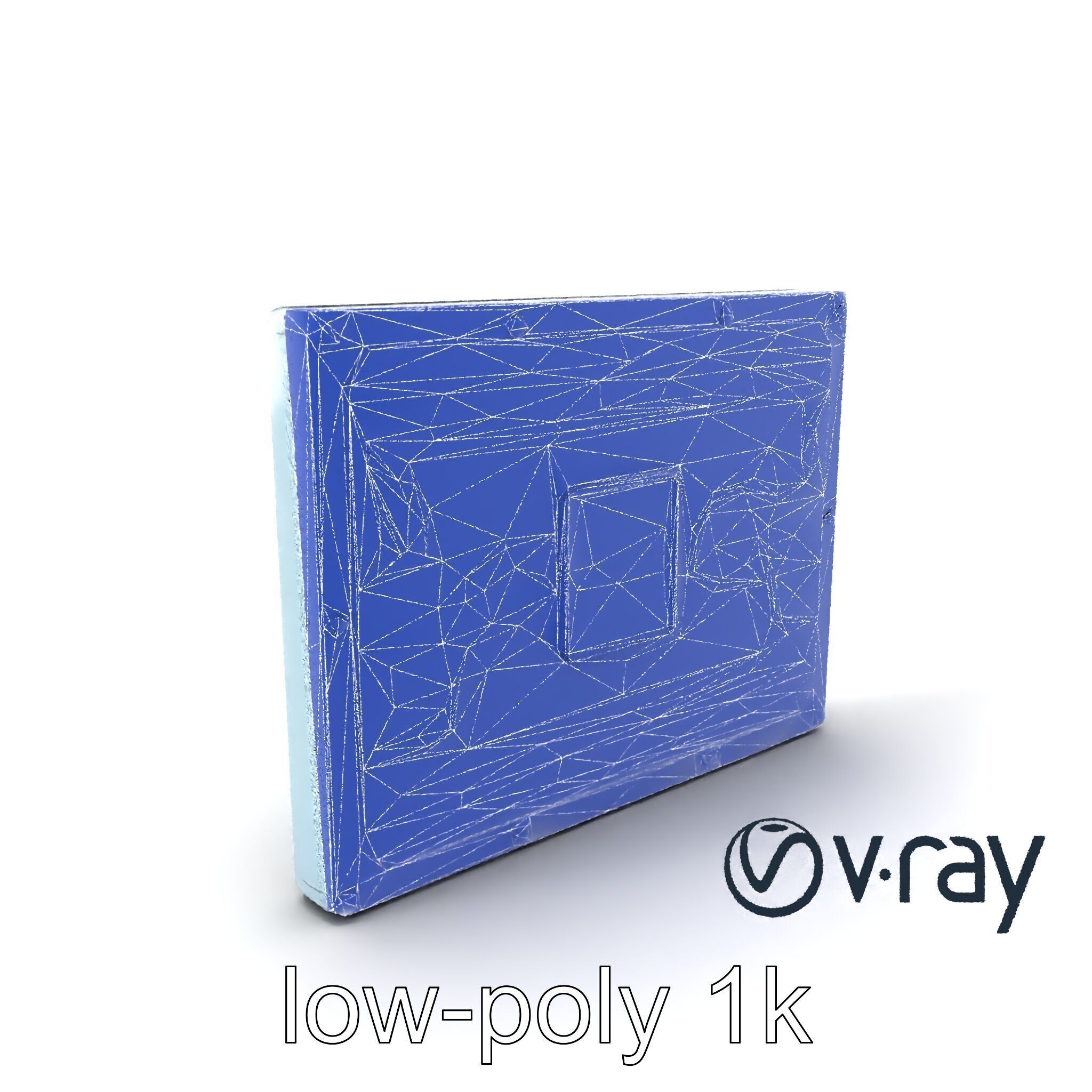 AI-Assisted Medical Wall Panel model pack Low-poly 3D model_7