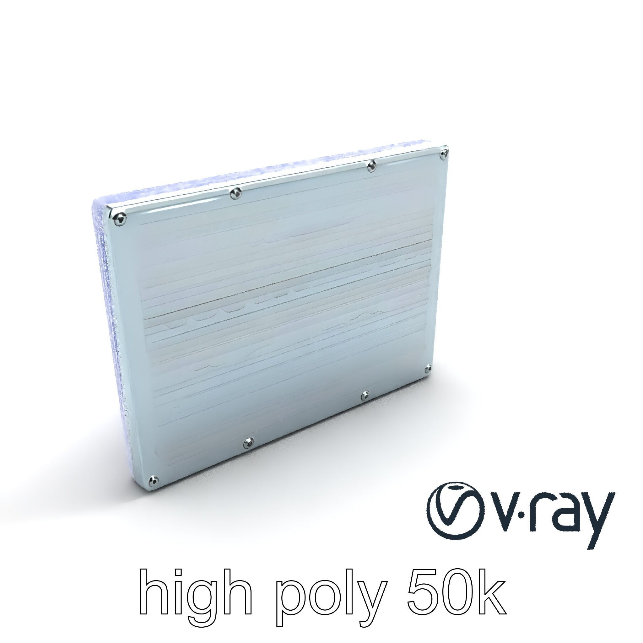 AI-Assisted Medical Wall Panel model pack Low-poly 3D model_27