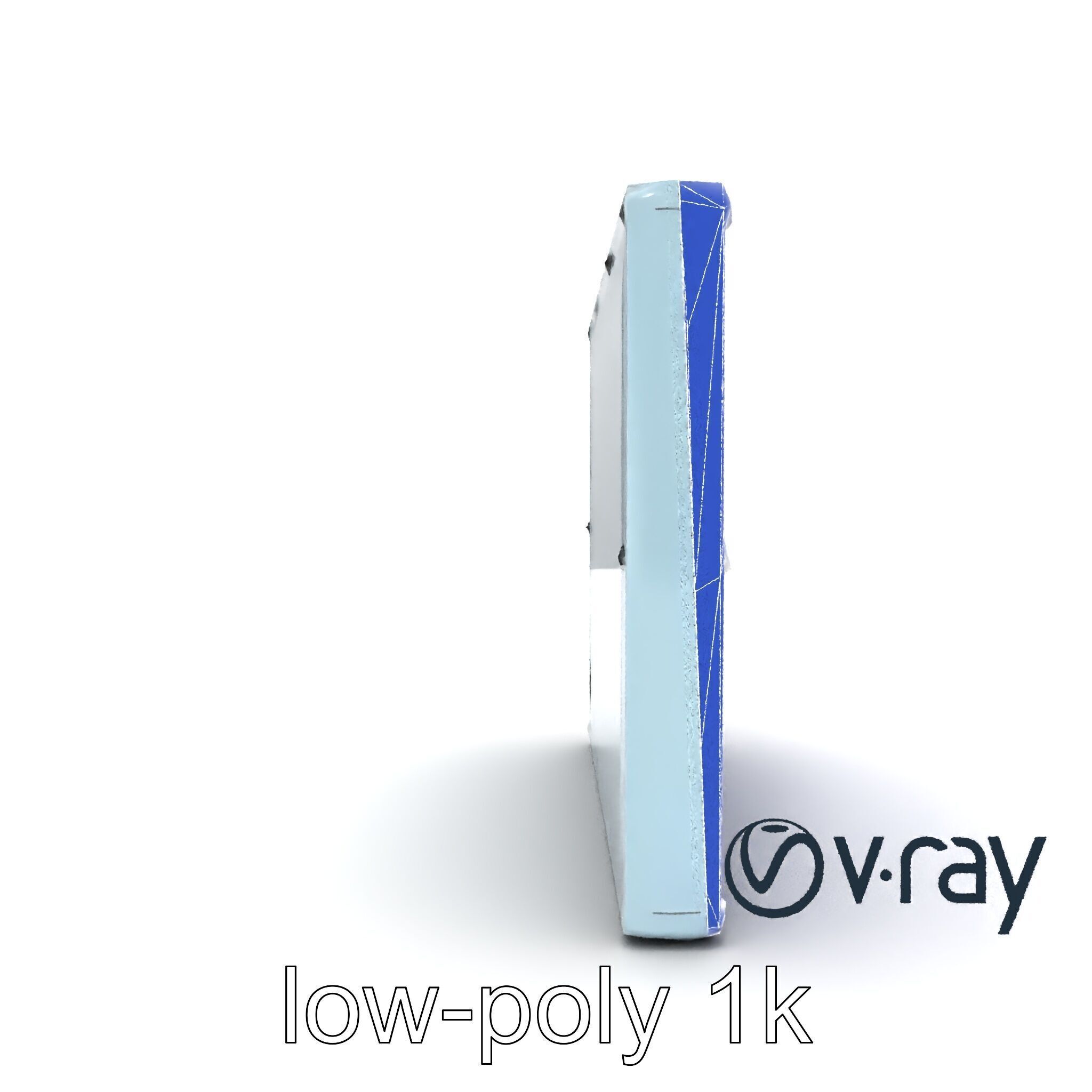 AI-Assisted Medical Wall Panel model pack Low-poly 3D model_16