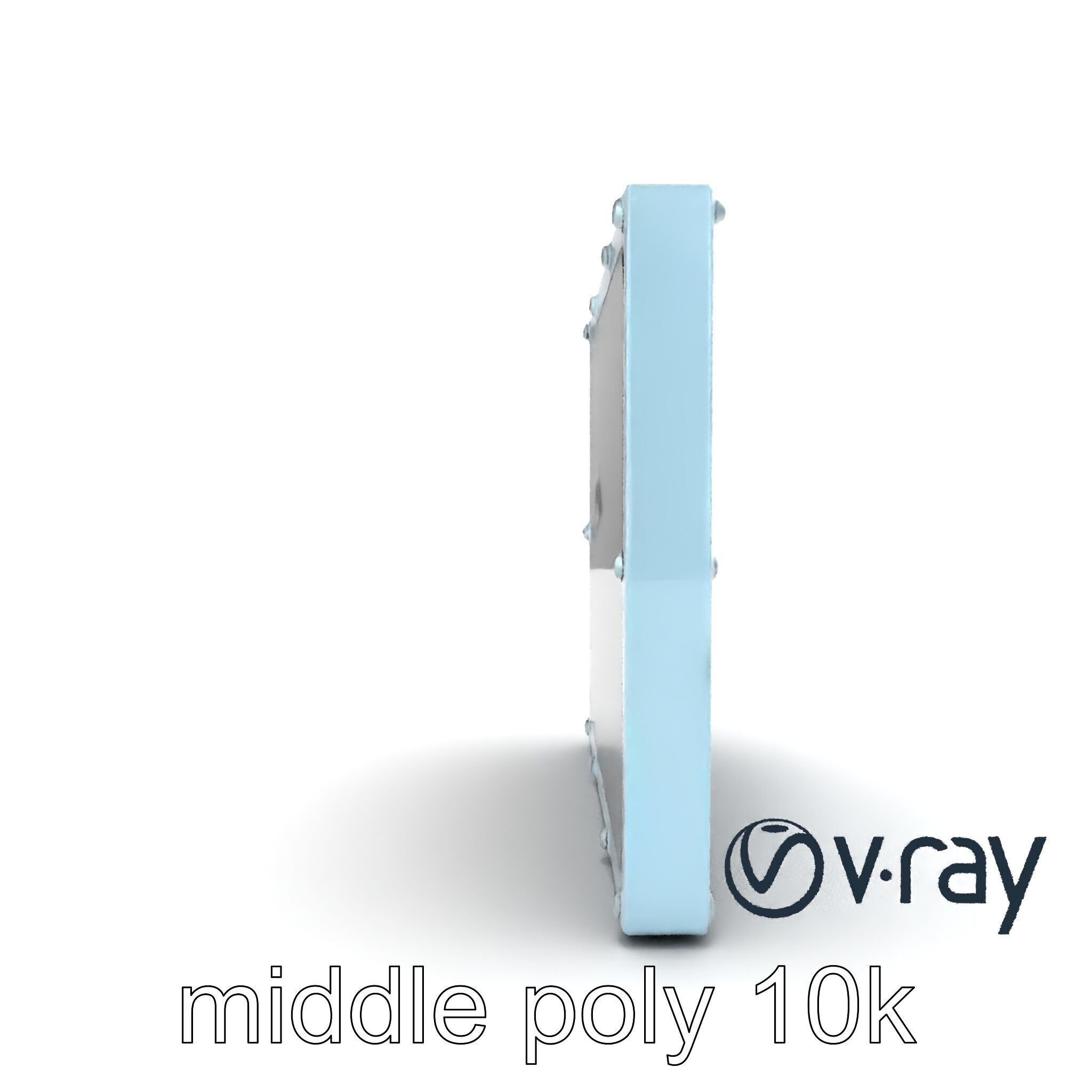 AI-Assisted Medical Wall Panel model pack Low-poly 3D model_17