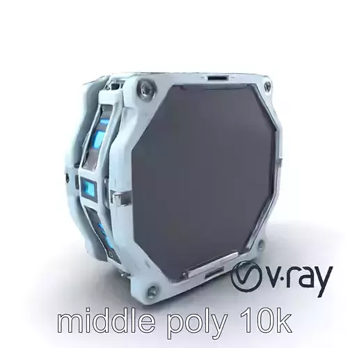 Cosmic Exploration Walkway Panel model pack