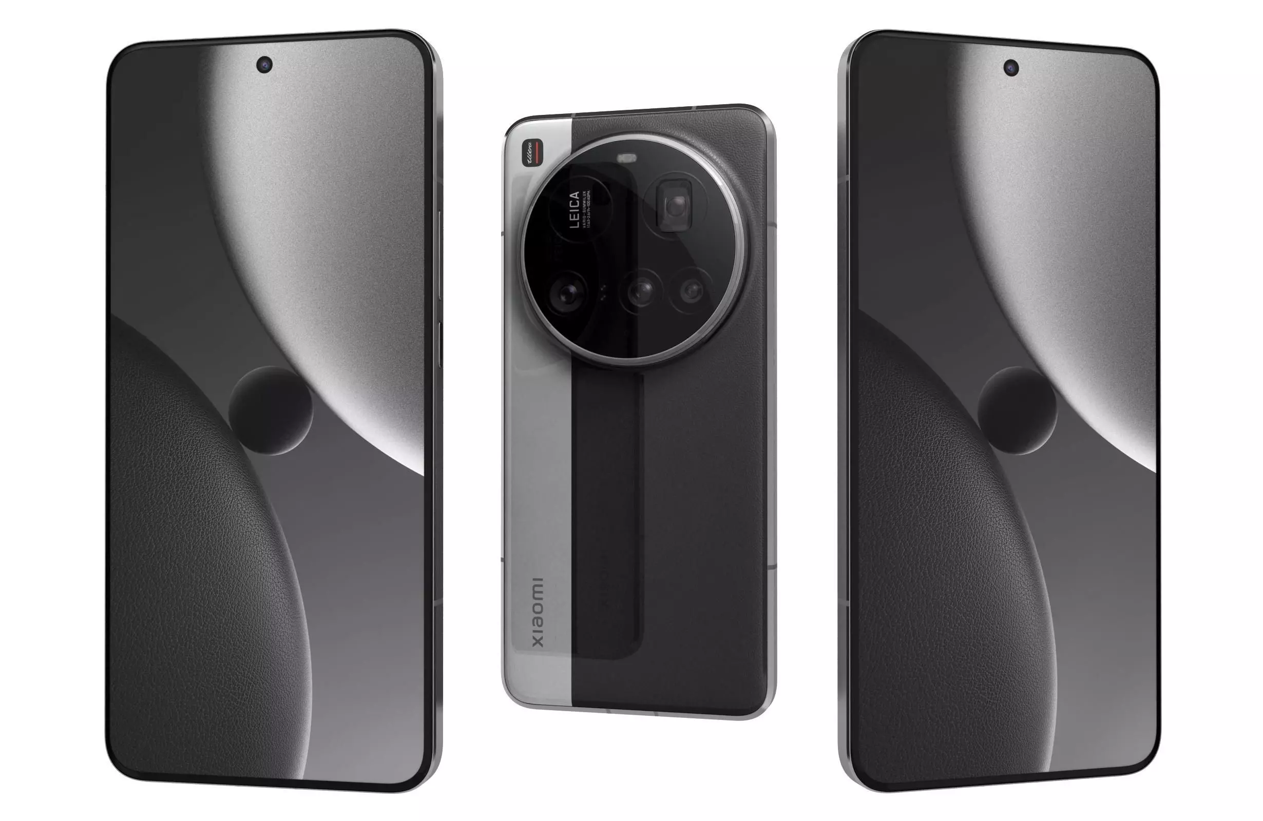 Xiaomi 15 Ultra Silver Chrome 3D model_0