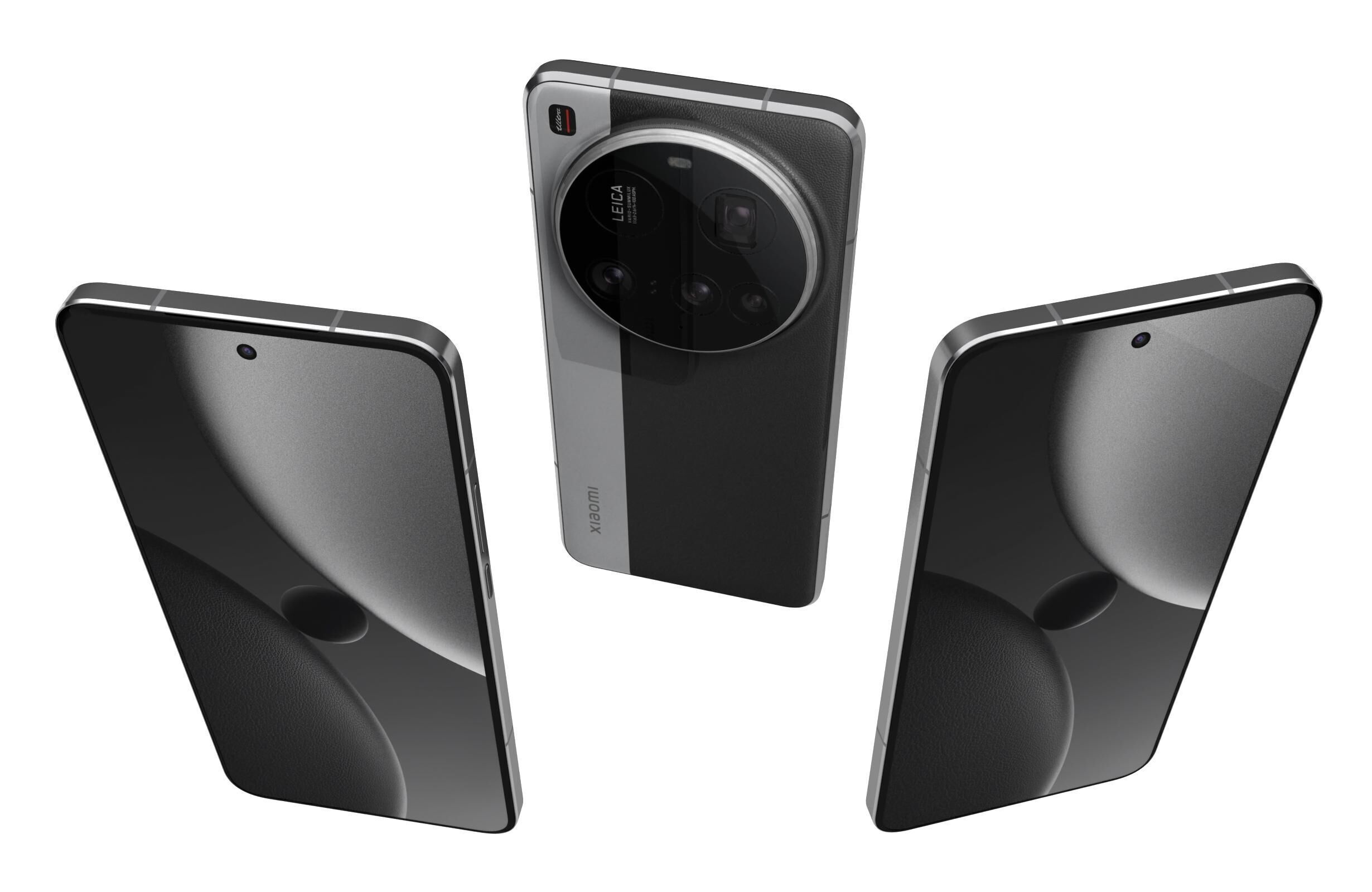 Xiaomi 15 Ultra Silver Chrome 3D model_1