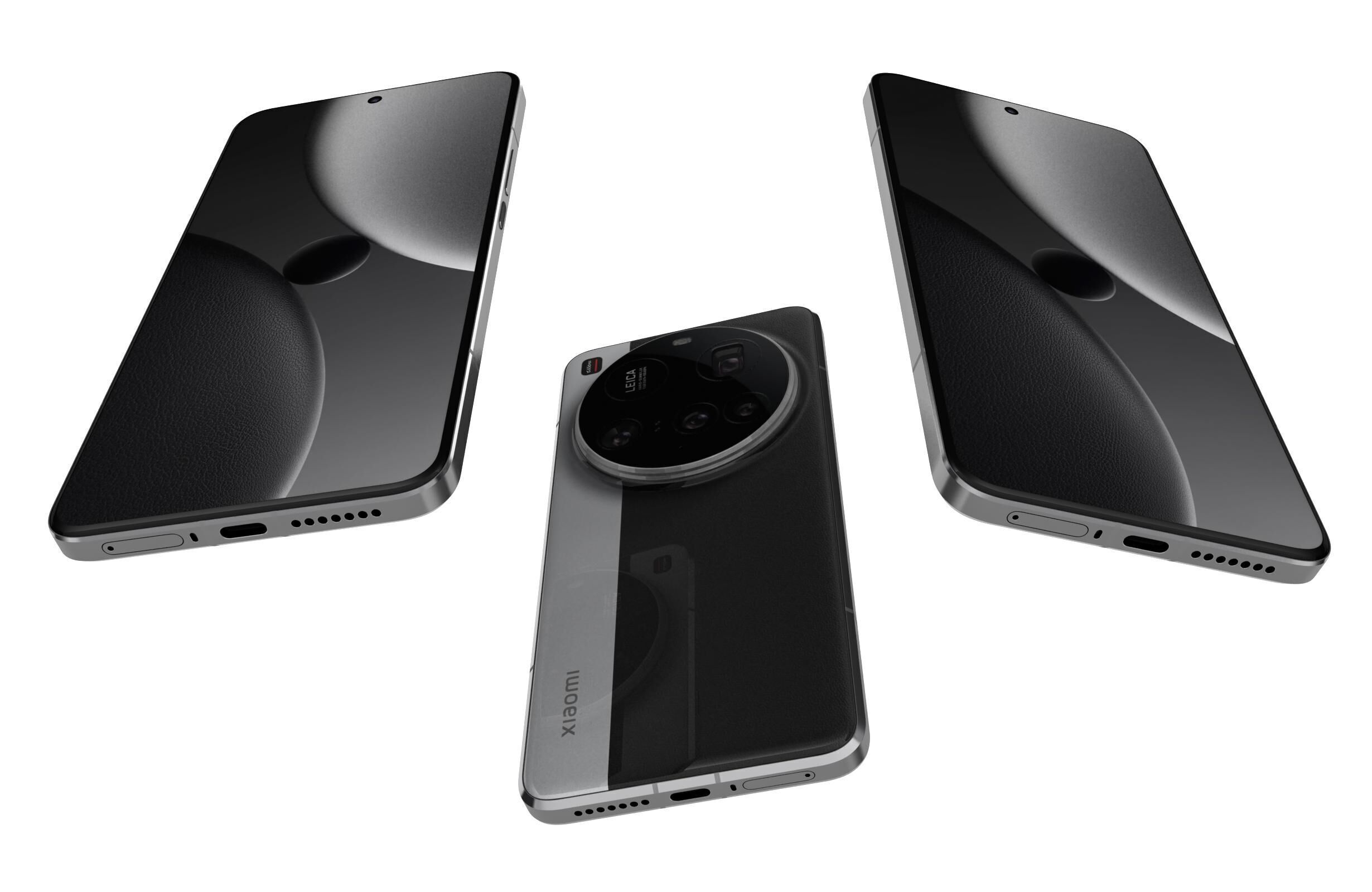 Xiaomi 15 Ultra Silver Chrome 3D model_2