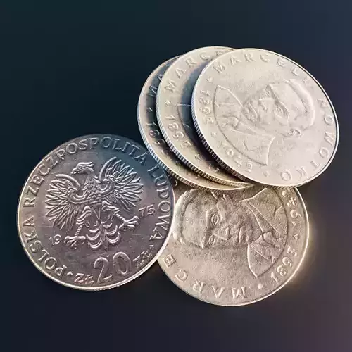 Polish 20 zlotych coin