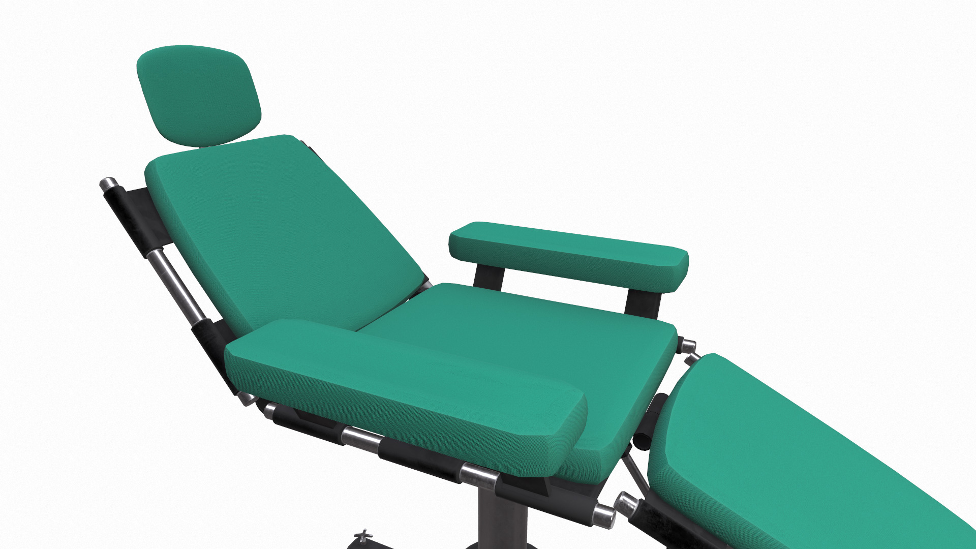 Surgery Chair Low Poly Low-poly 3D model_23