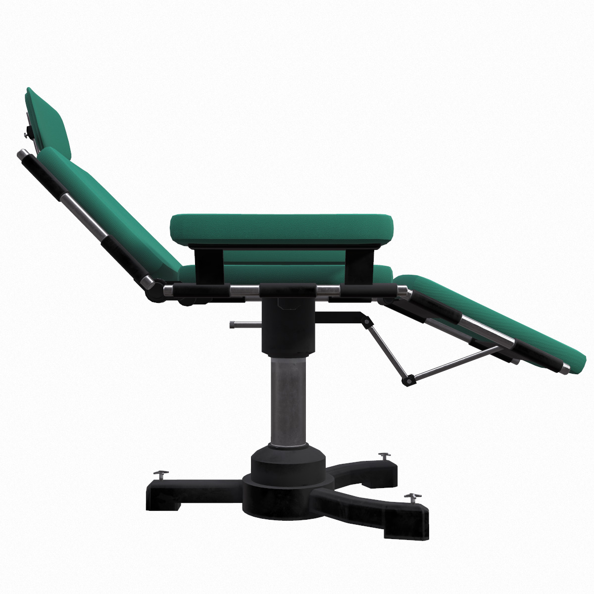 Surgery Chair Low Poly Low-poly 3D model_2