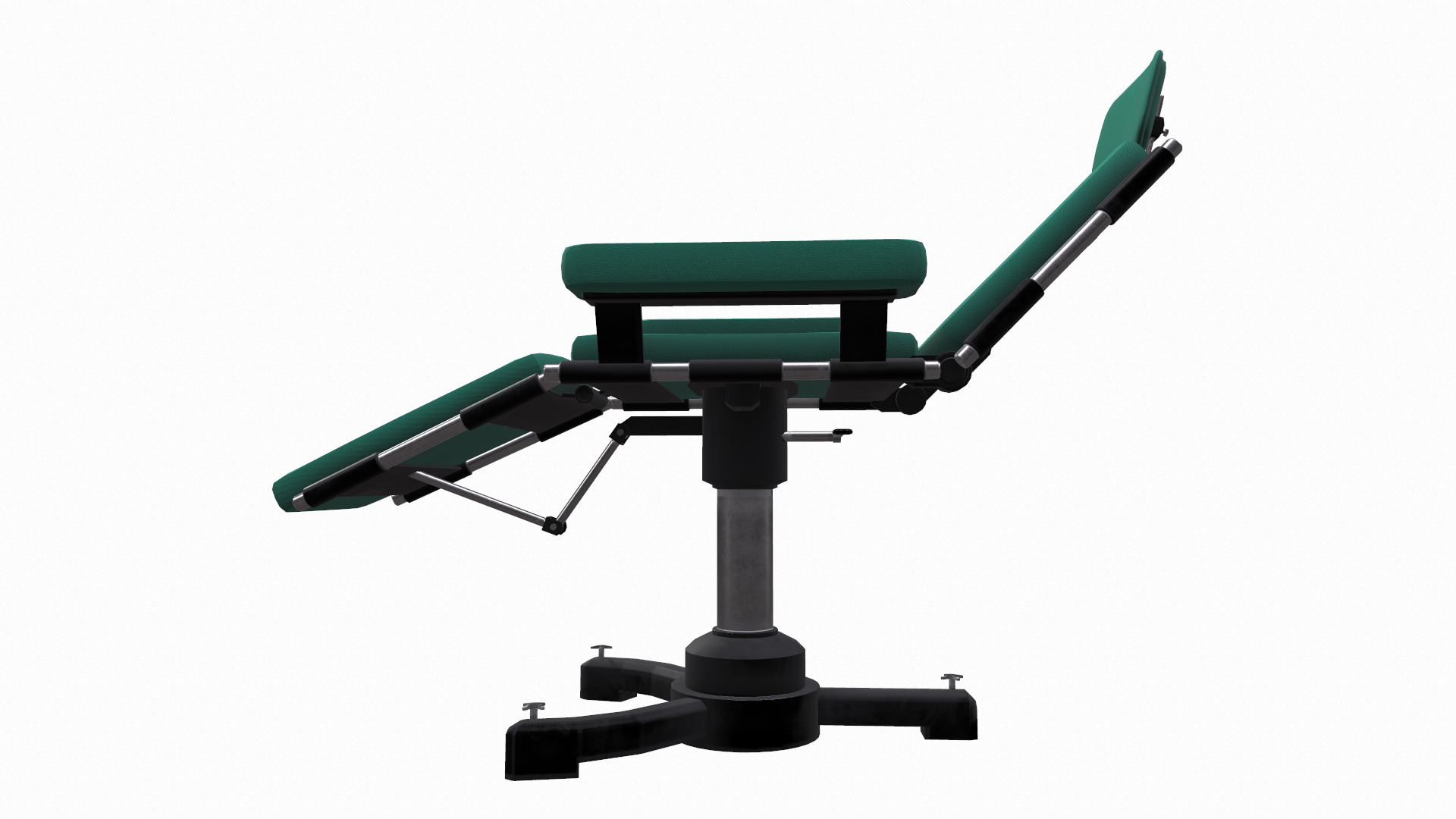 Surgery Chair Low Poly Low-poly 3D model_15