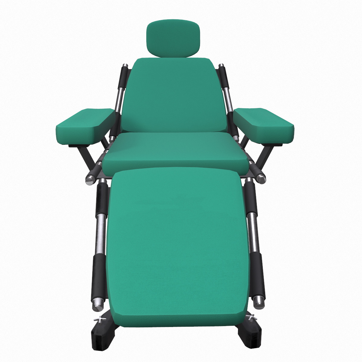 Surgery Chair Low Poly Low-poly 3D model_8